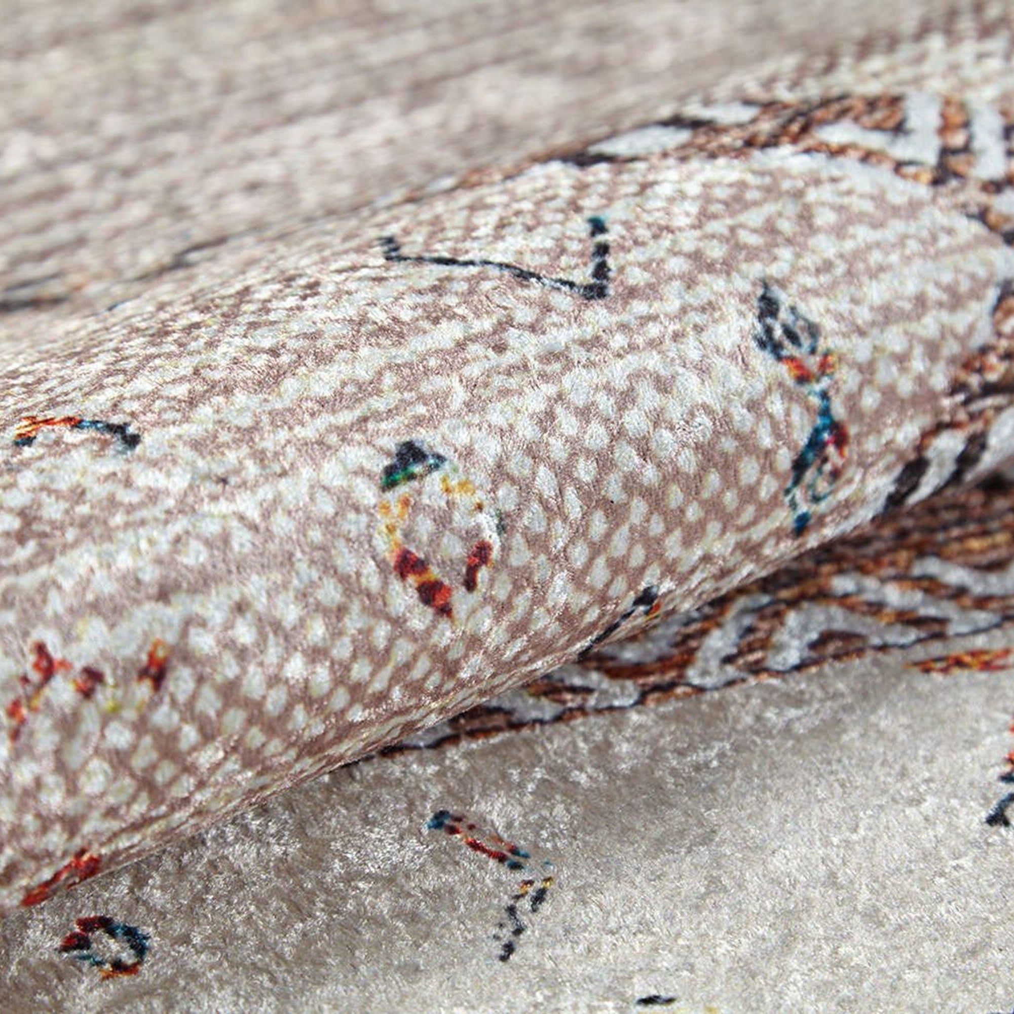 Omniya Moroccan Diamond Trellis Beige Rug