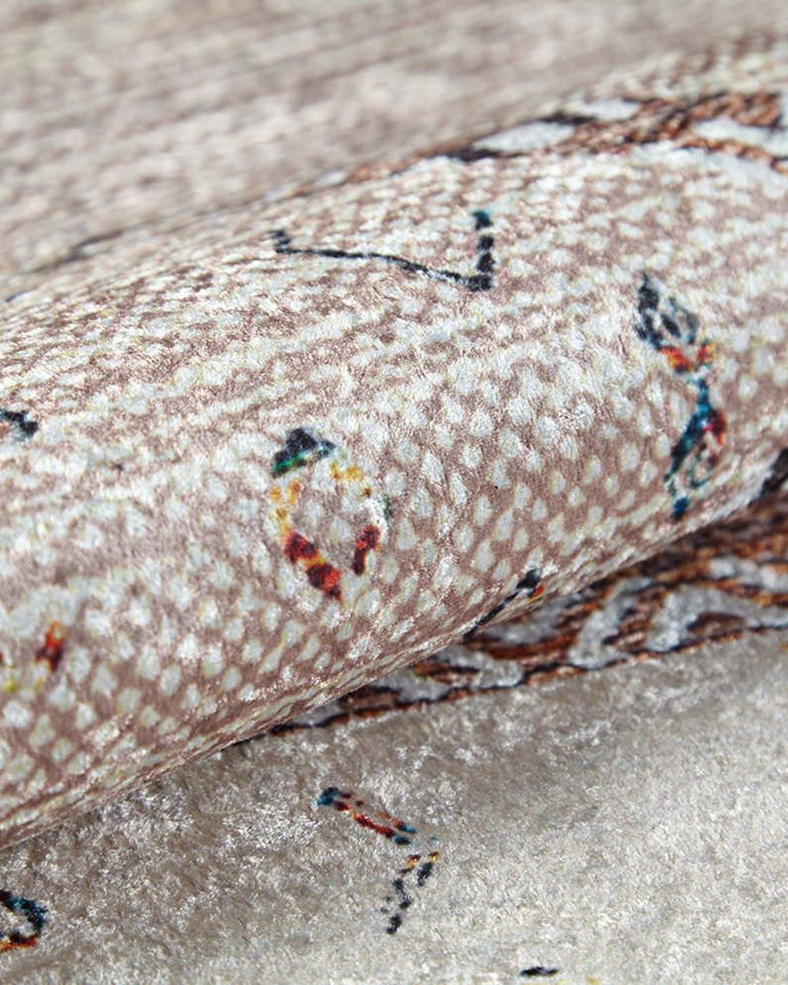 Omniya Moroccan Diamond Trellis Beige Rug