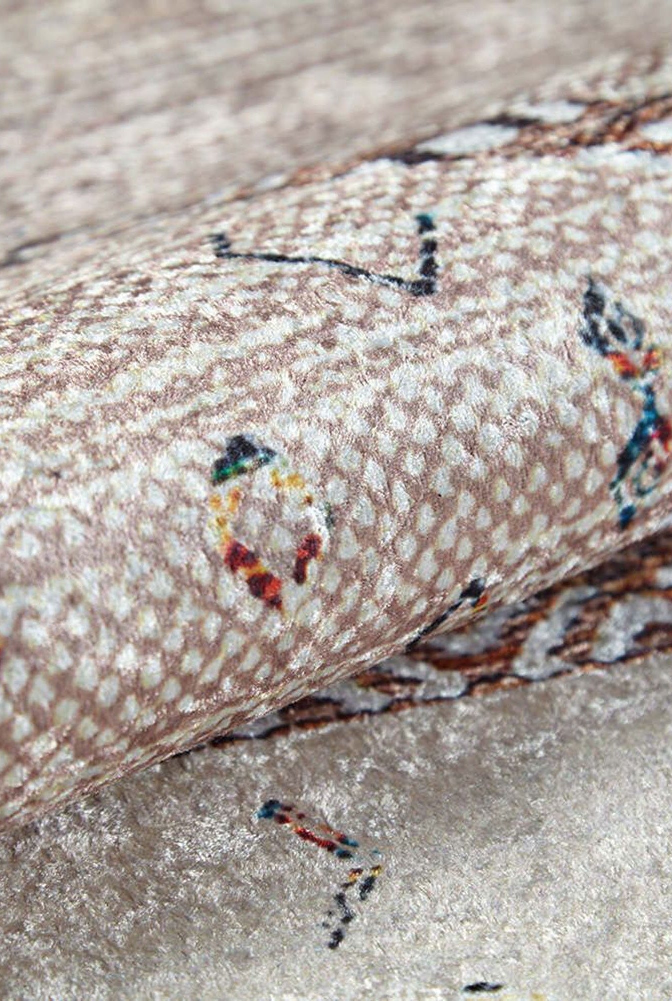 Omniya Moroccan Diamond Trellis Beige Rug