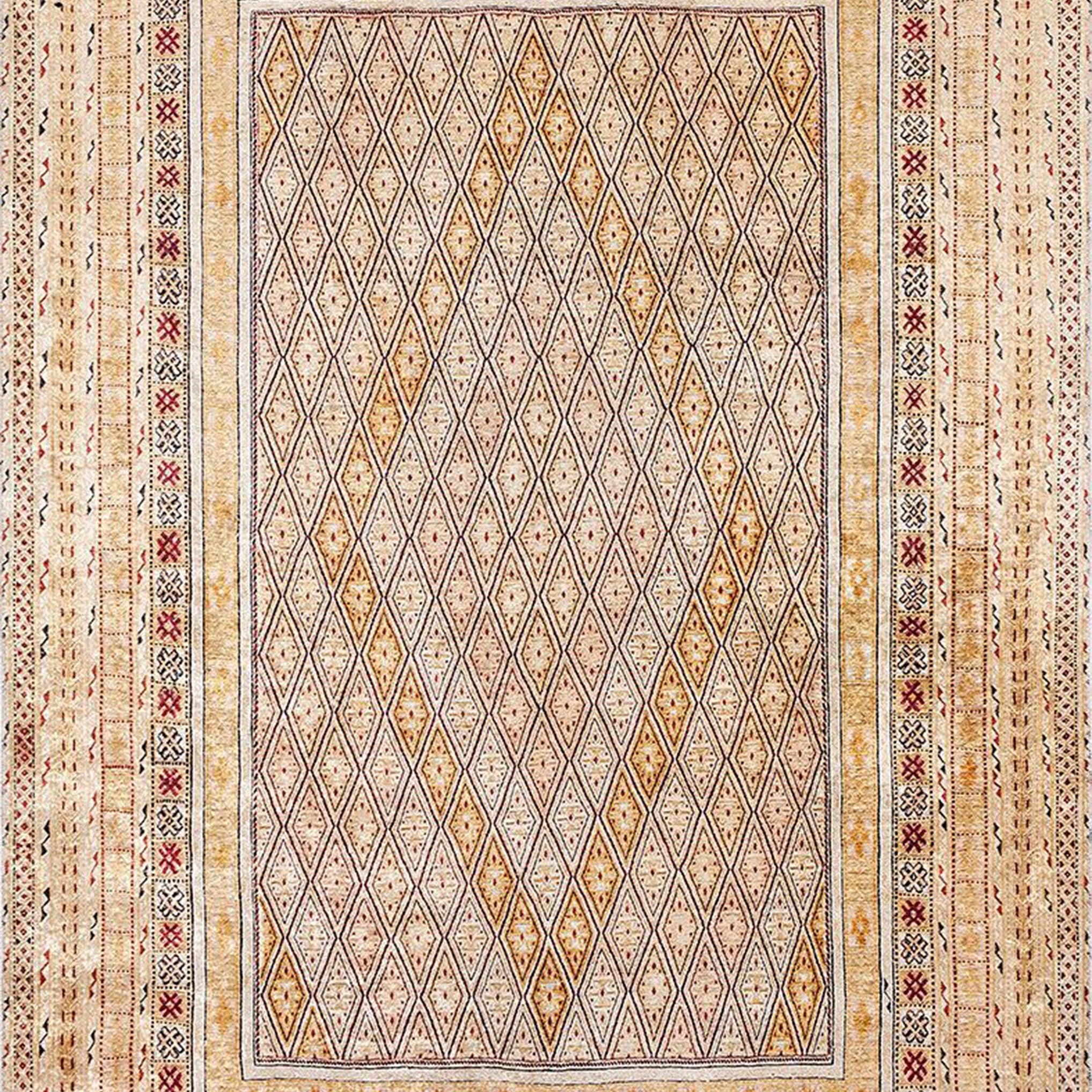 Orish Turkish Kilim Orange Yellow Rug