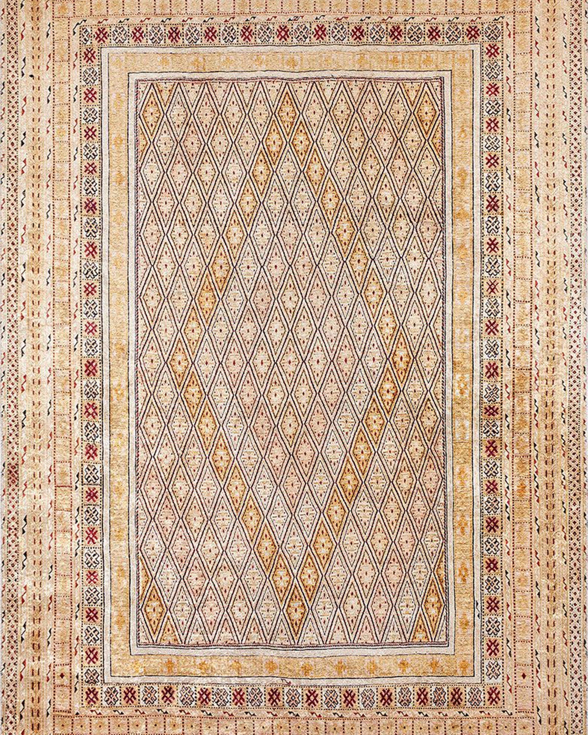 Orish Turkish Kilim Orange Yellow Rug