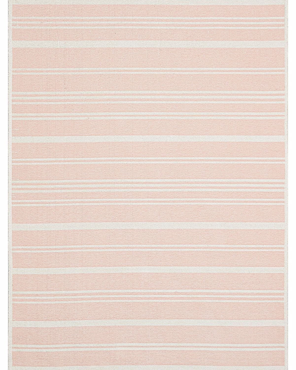 Pama Revesible Pastel Pink Kilim Rug