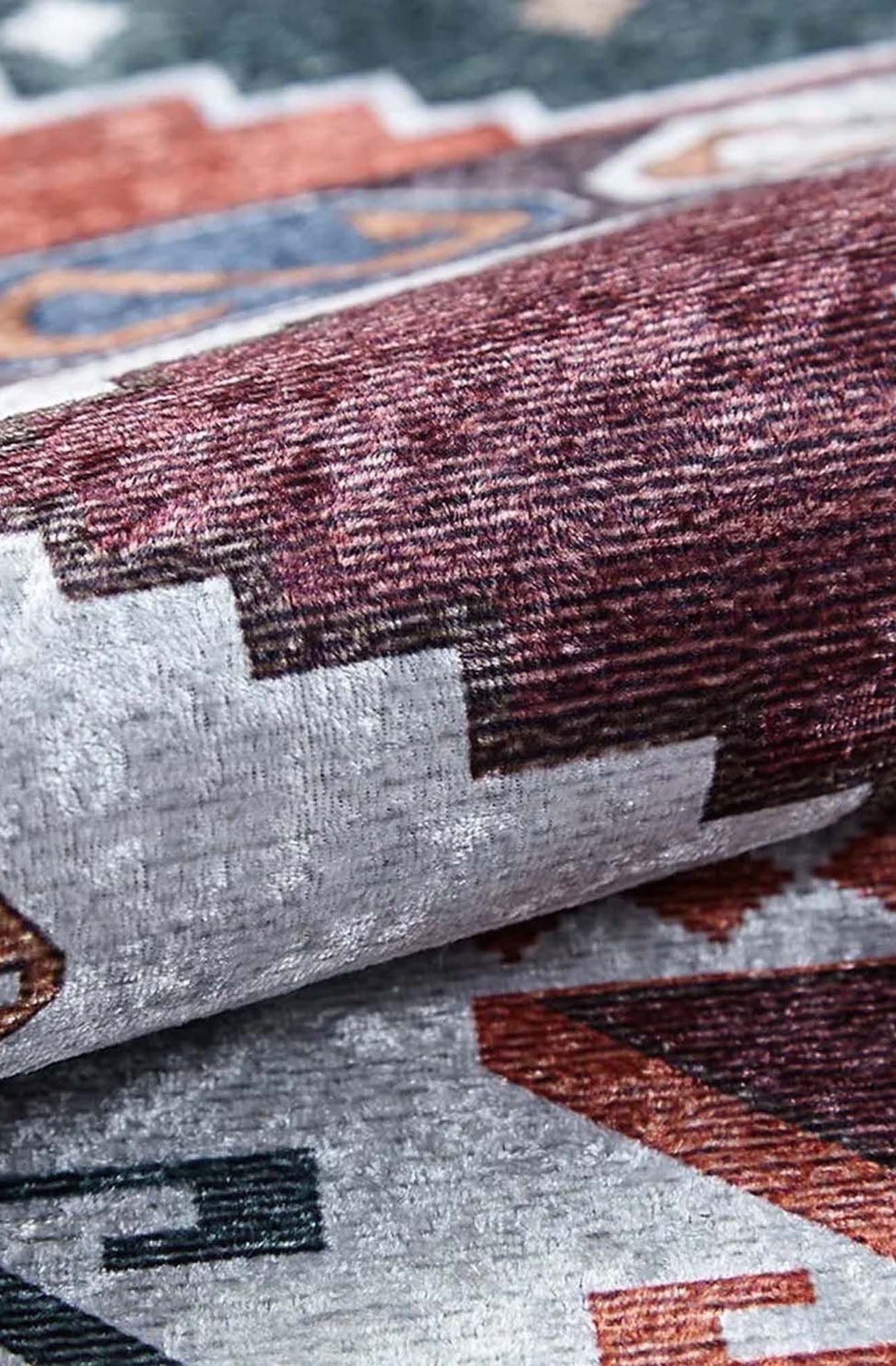 Parda Turkish Kilim Colorful Rug