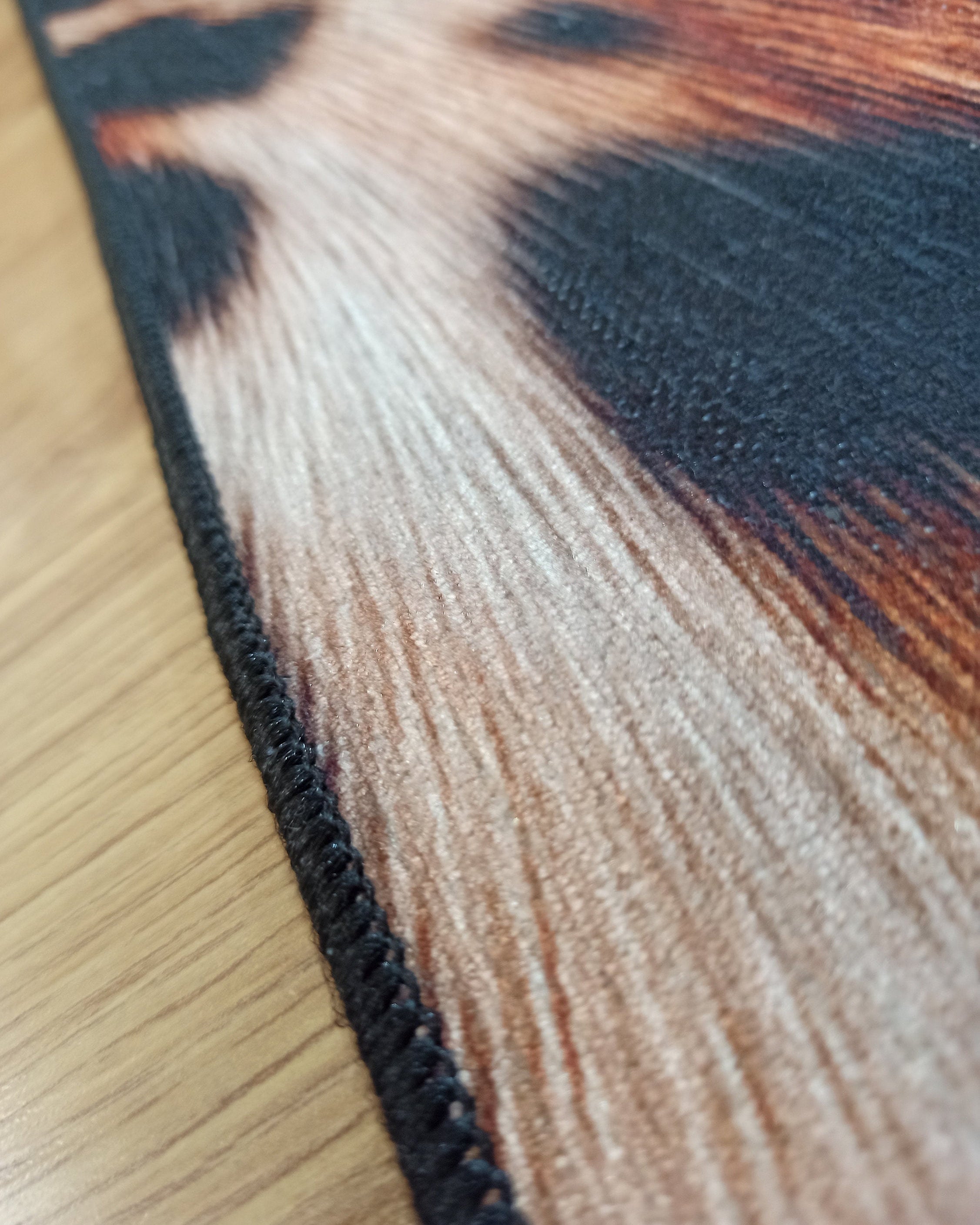 Pars Leopard Leather Pattern Modern Rug