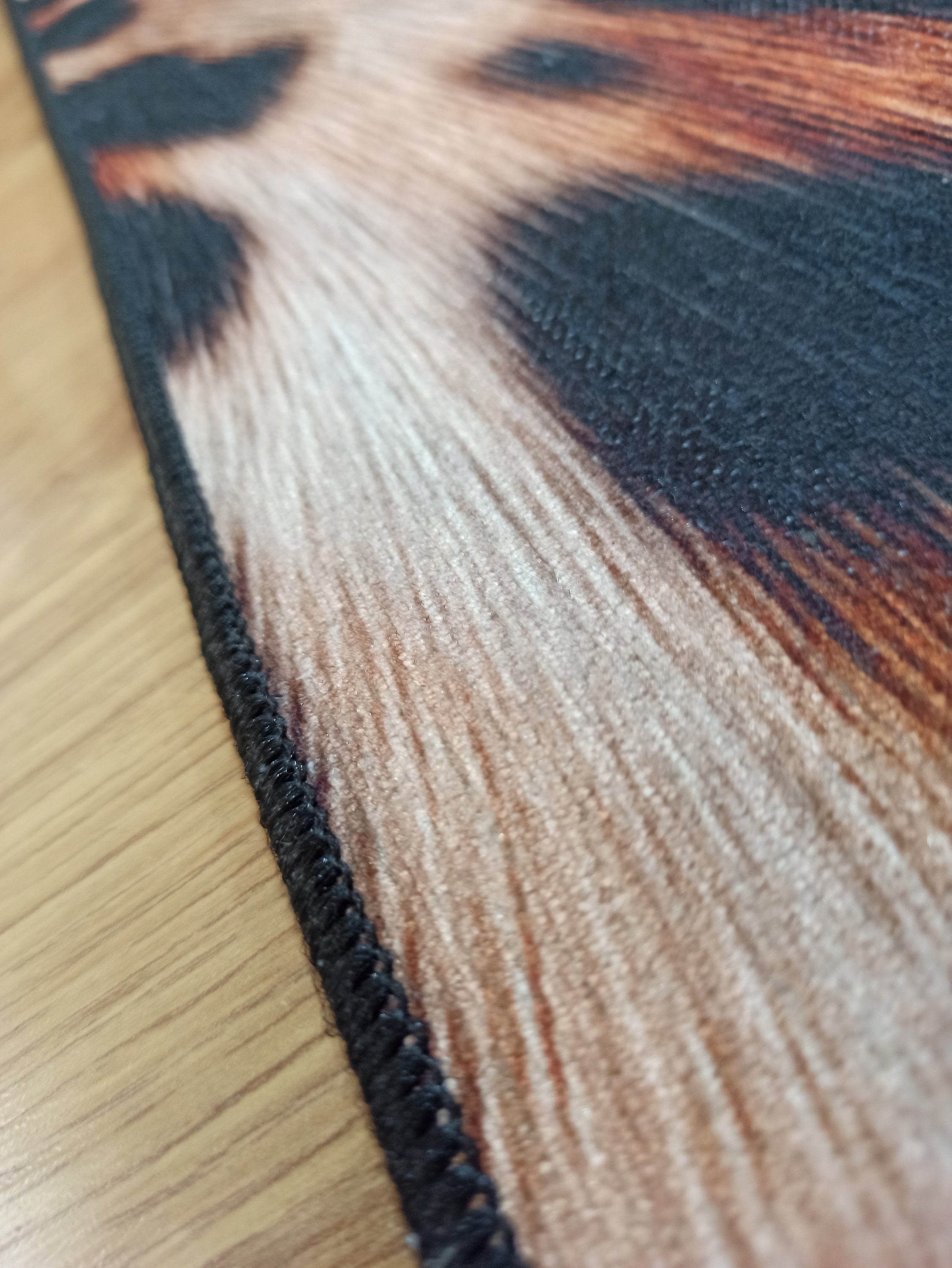 Pars Leopard Leather Pattern Modern Rug