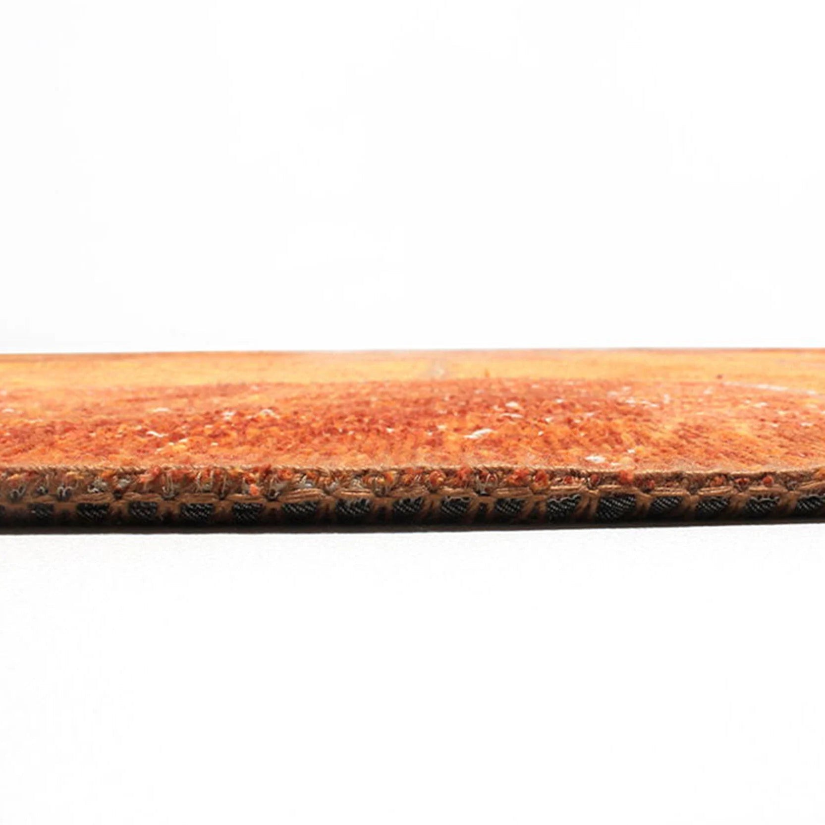 Elvira Patchwork Orange Distressed Turkish Rug