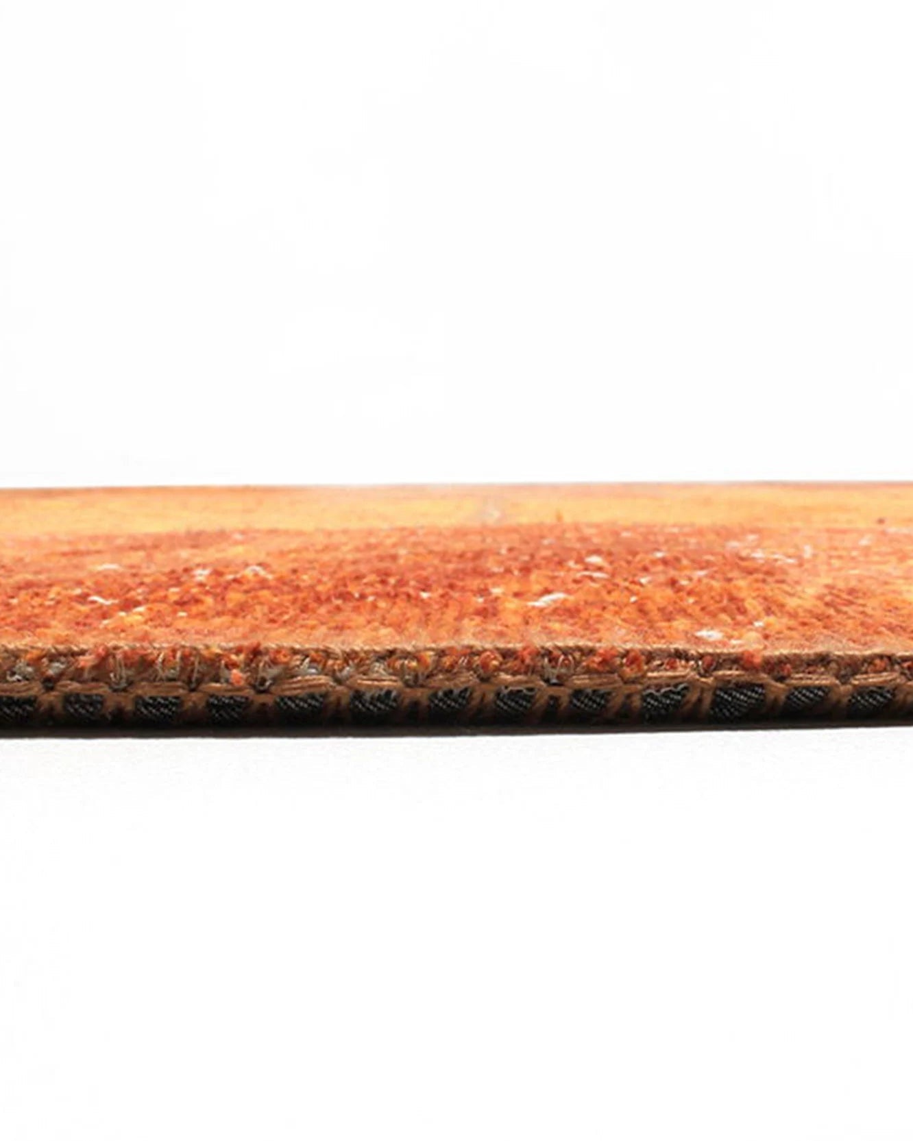 Elvira Patchwork Orange Distressed Turkish Rug