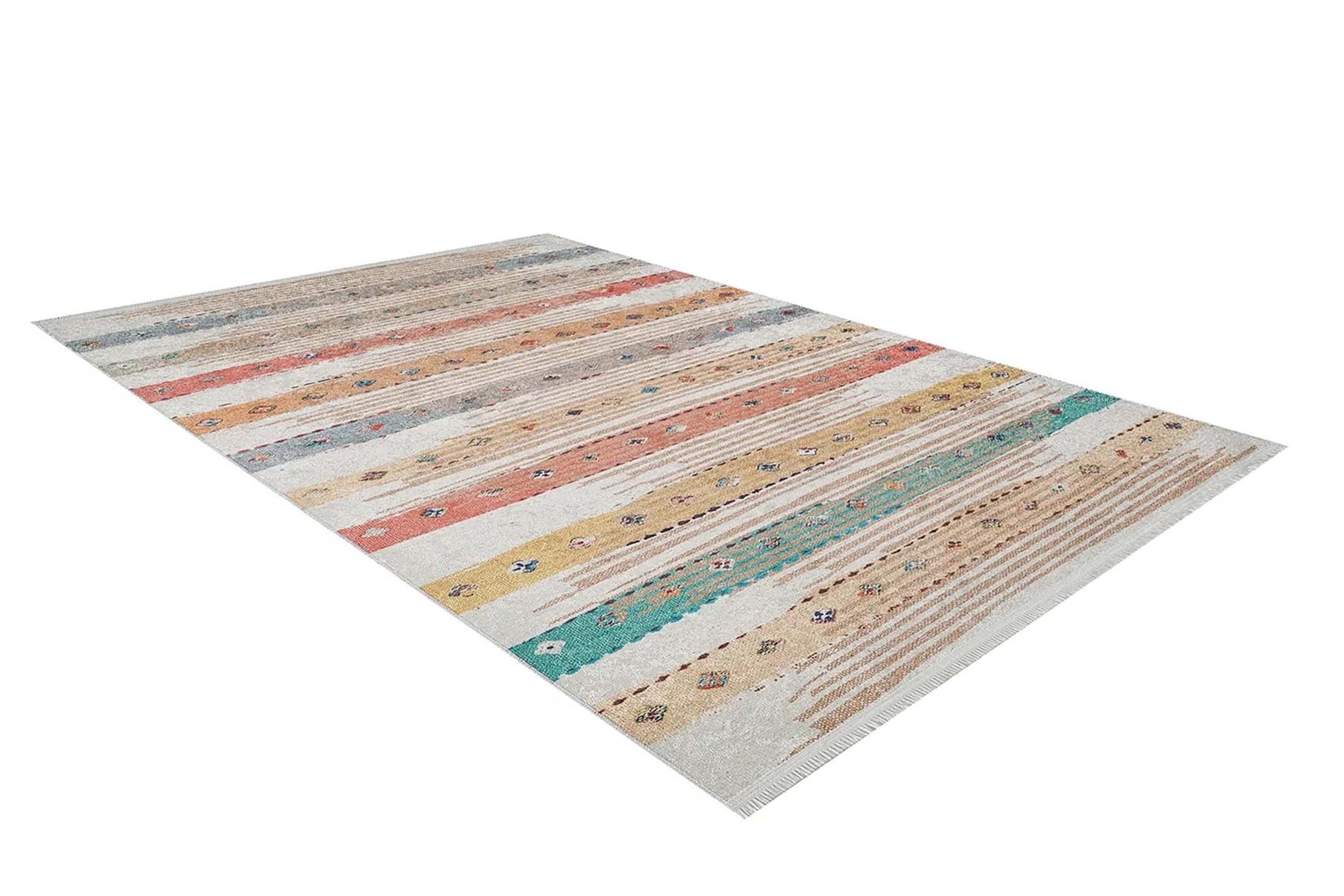 Perla Boho Colorful Kids Room Rug