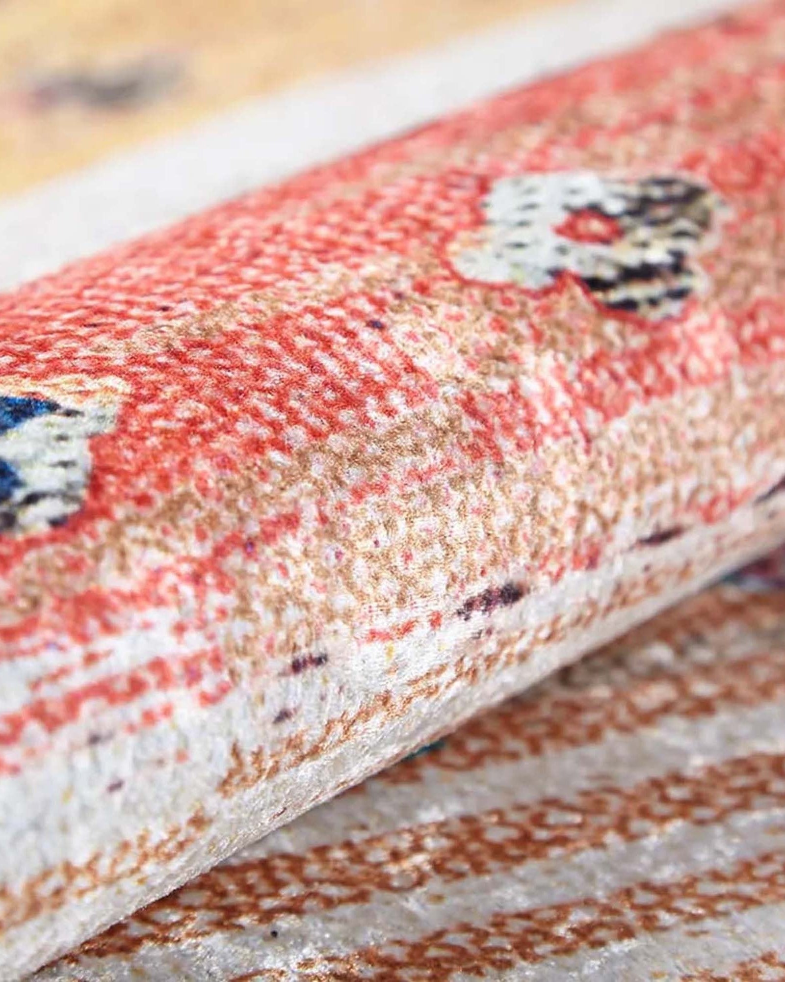 Perla Boho Colorful Kids Room Rug