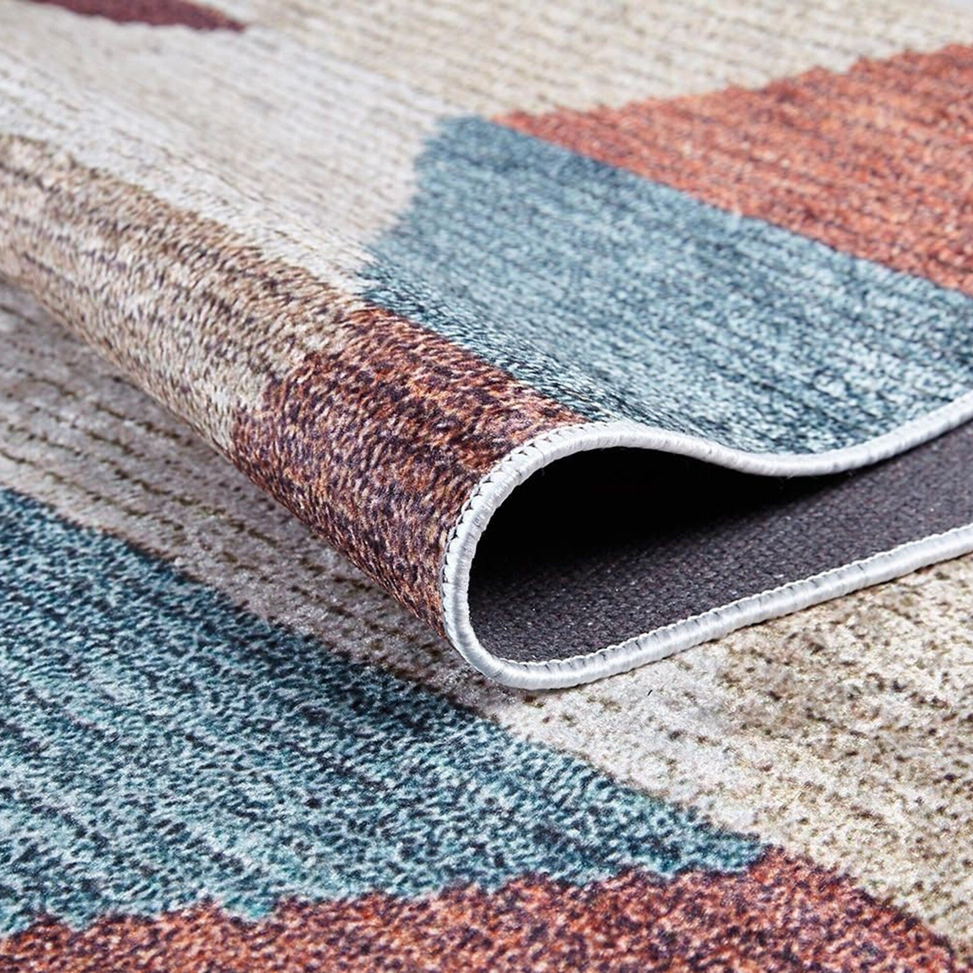 Peyba Pastel Kilim Earth tone Colorful Rug