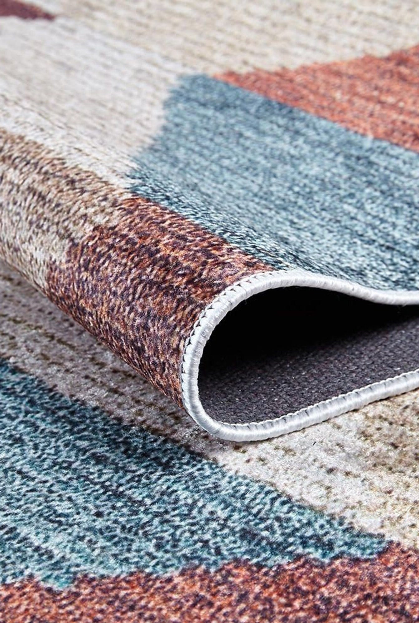 Peyba Pastel Kilim Earth tone Colorful Rug