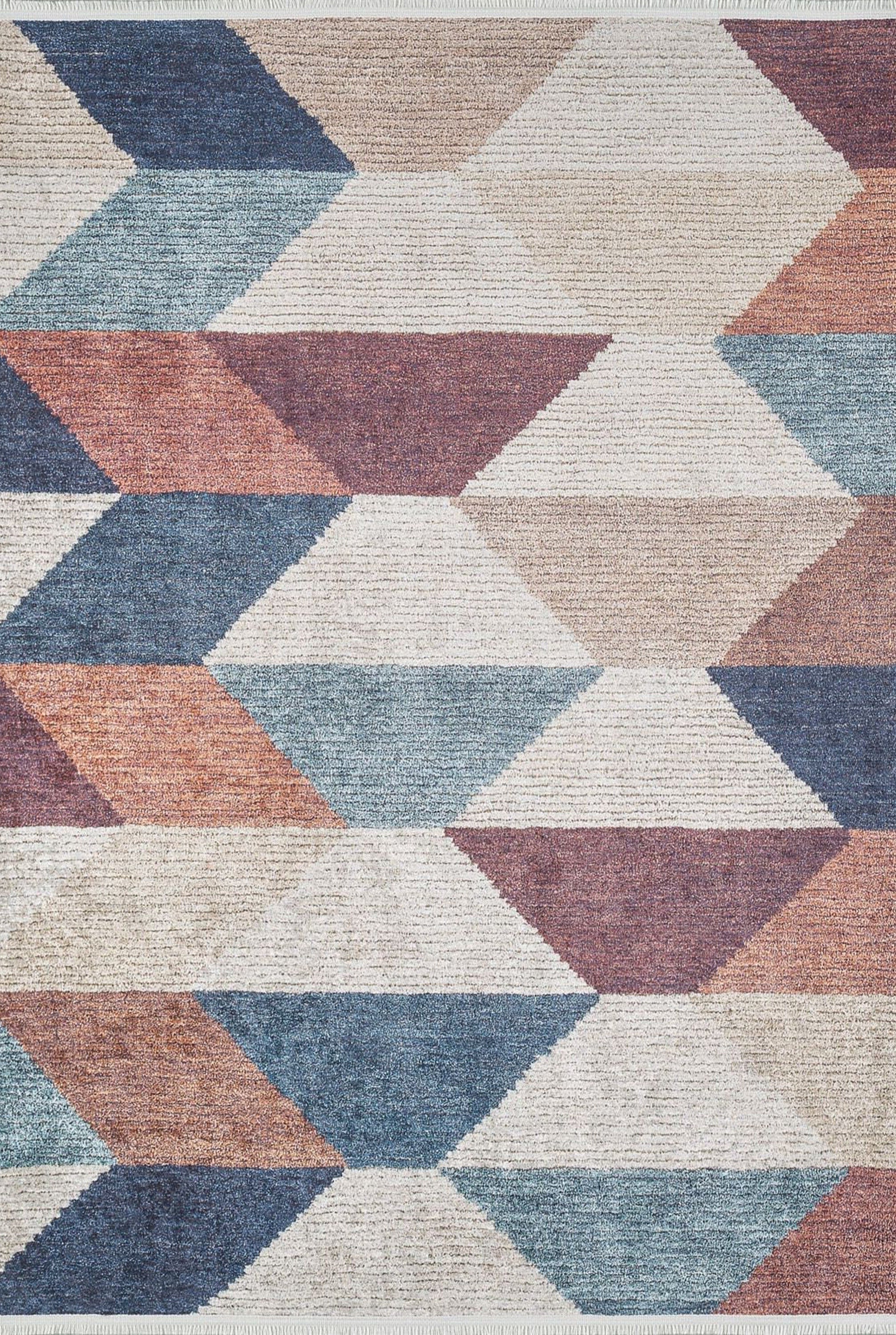 Peyba Pastel Kilim Earth tone Colorful Rug