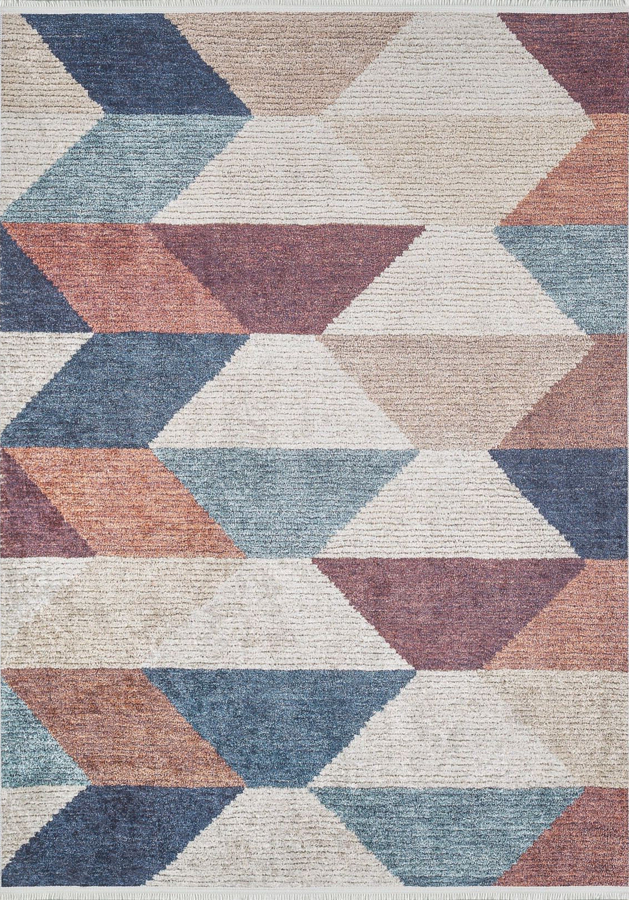 Peyba Pastel Kilim Earth tone Colorful Rug