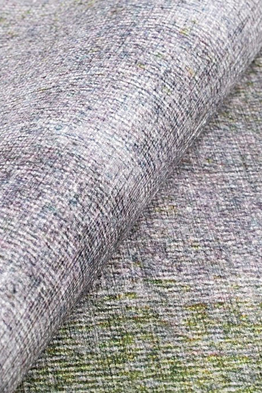 Piana Contemporary Modern Gray Green Rug