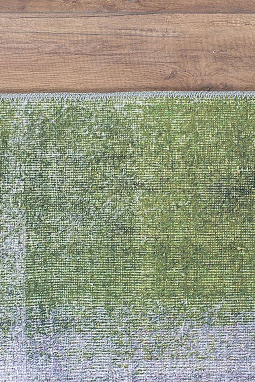 Piana Contemporary Modern Gray Green Rug