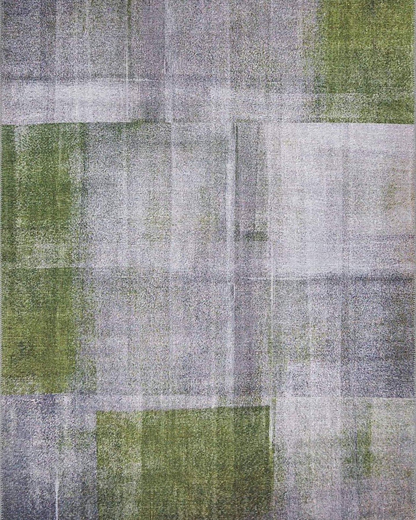 Piana Contemporary Modern Gray Green Rug