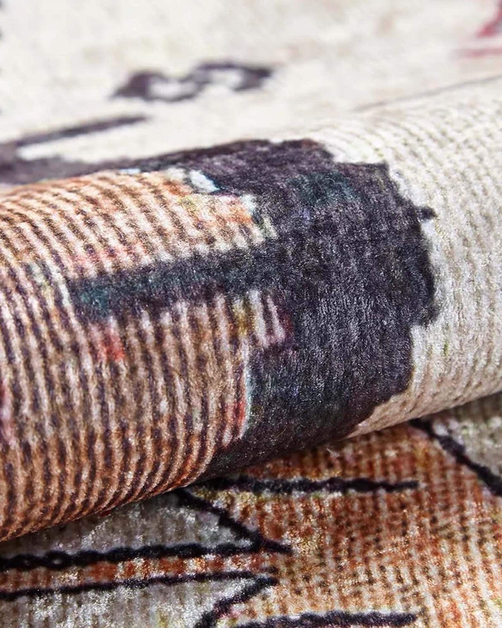 Raaf Turkish Kilim Beige Light Orange Rug