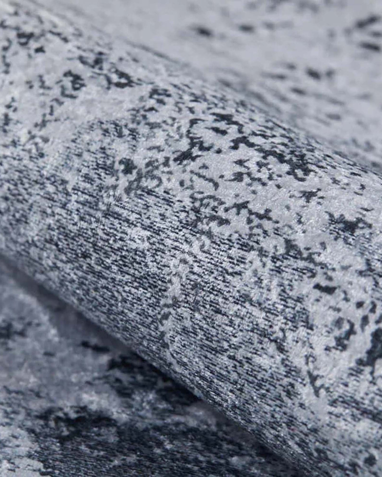 Rada Abstract Distressed Gray Rug