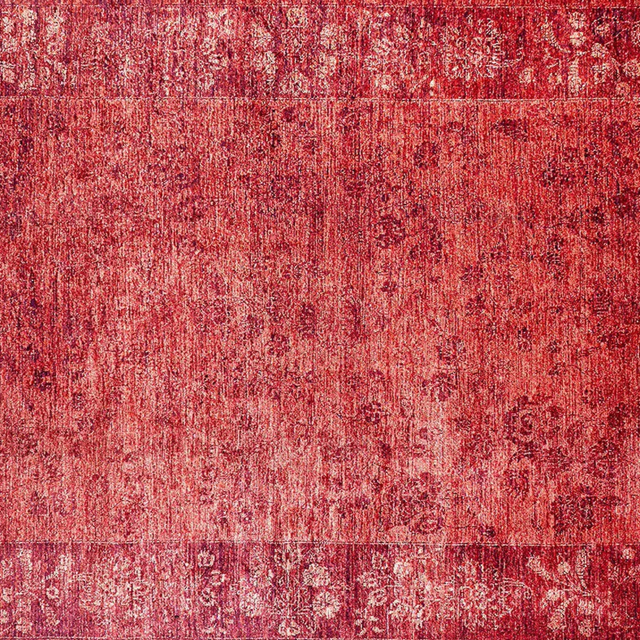 Ragda Turkish Red Beige Oushak Rug
