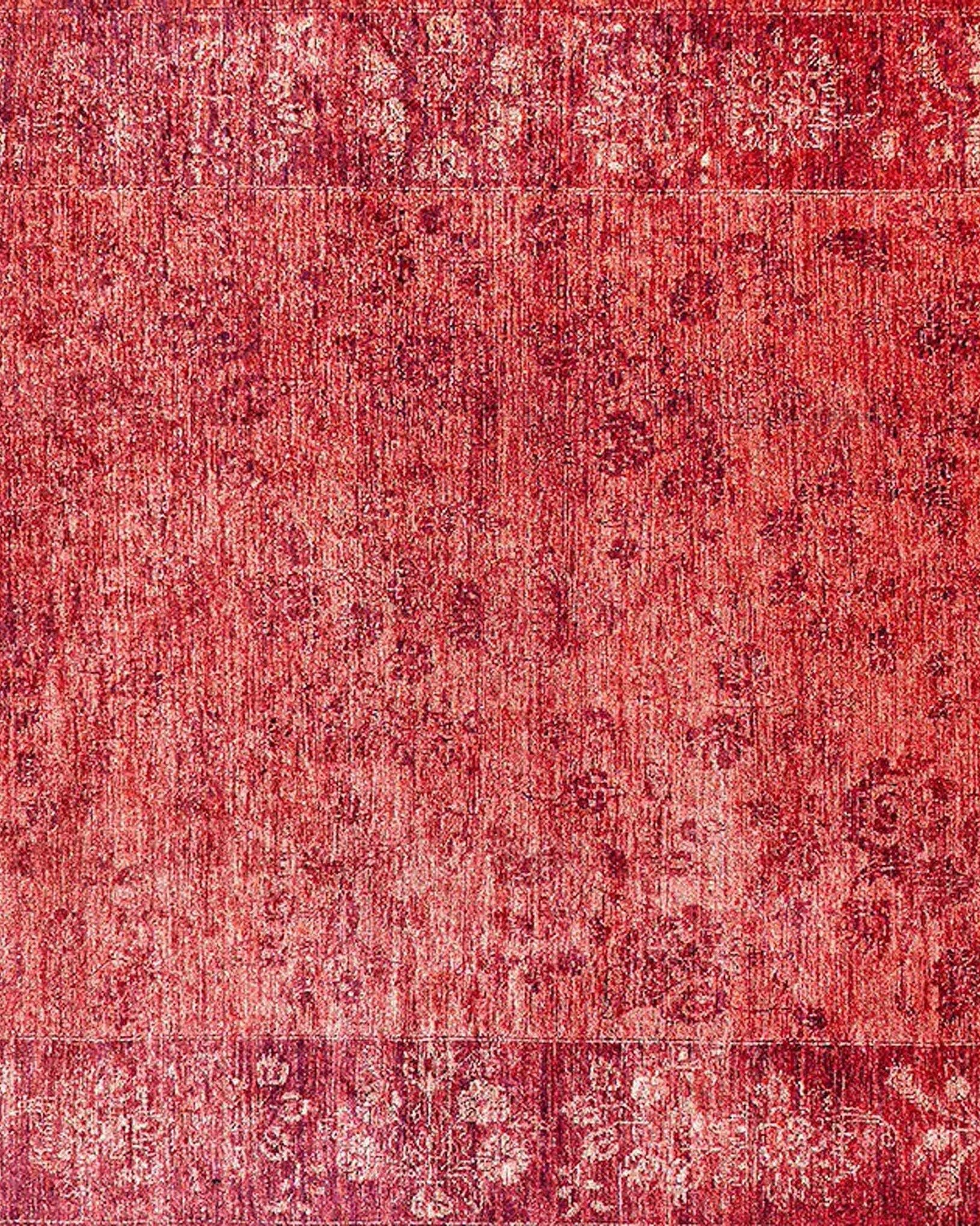 Ragda Turkish Red Beige Oushak Rug