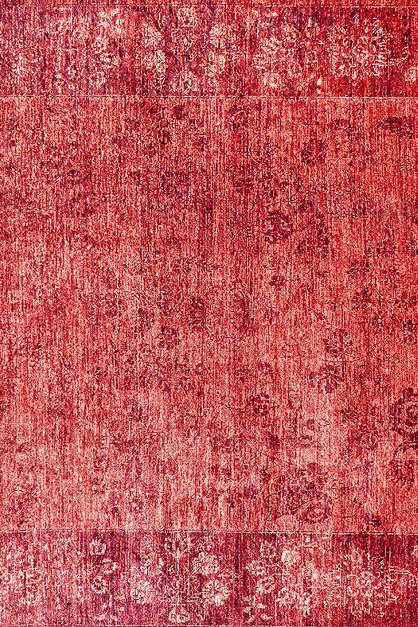 Ragda Turkish Red Beige Oushak Rug