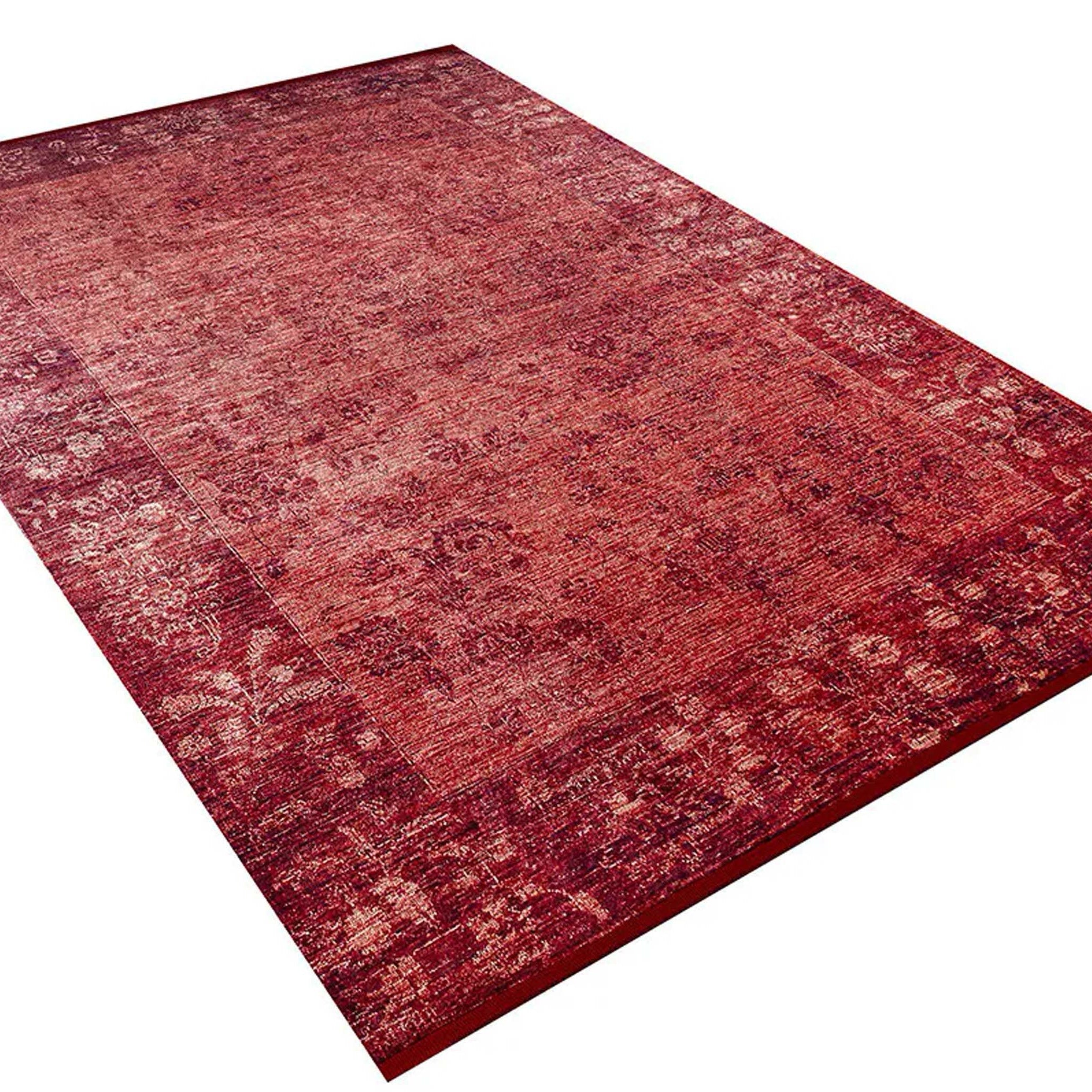 Ragda Turkish Red Beige Oushak Rug