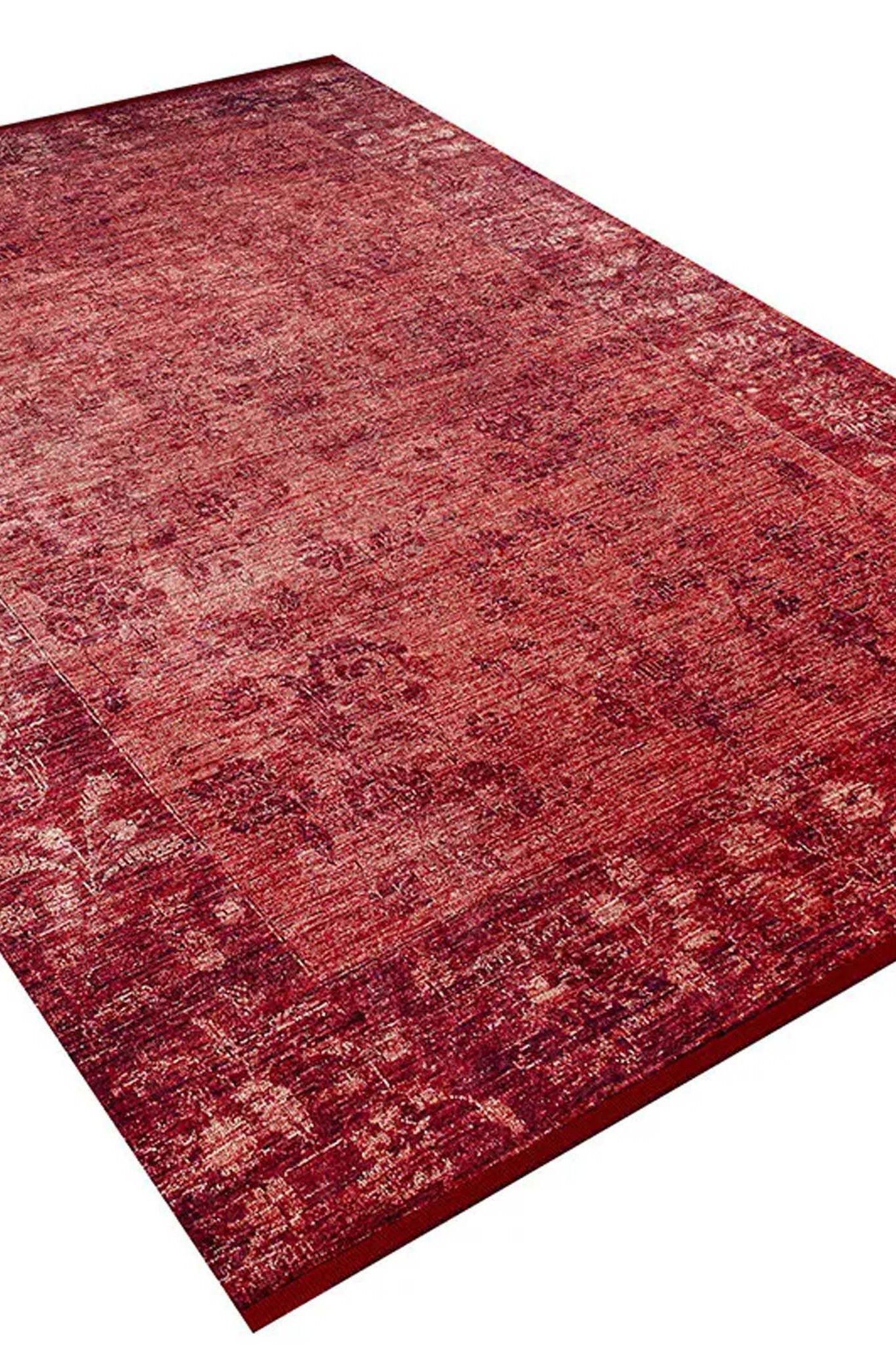Ragda Turkish Red Beige Oushak Rug
