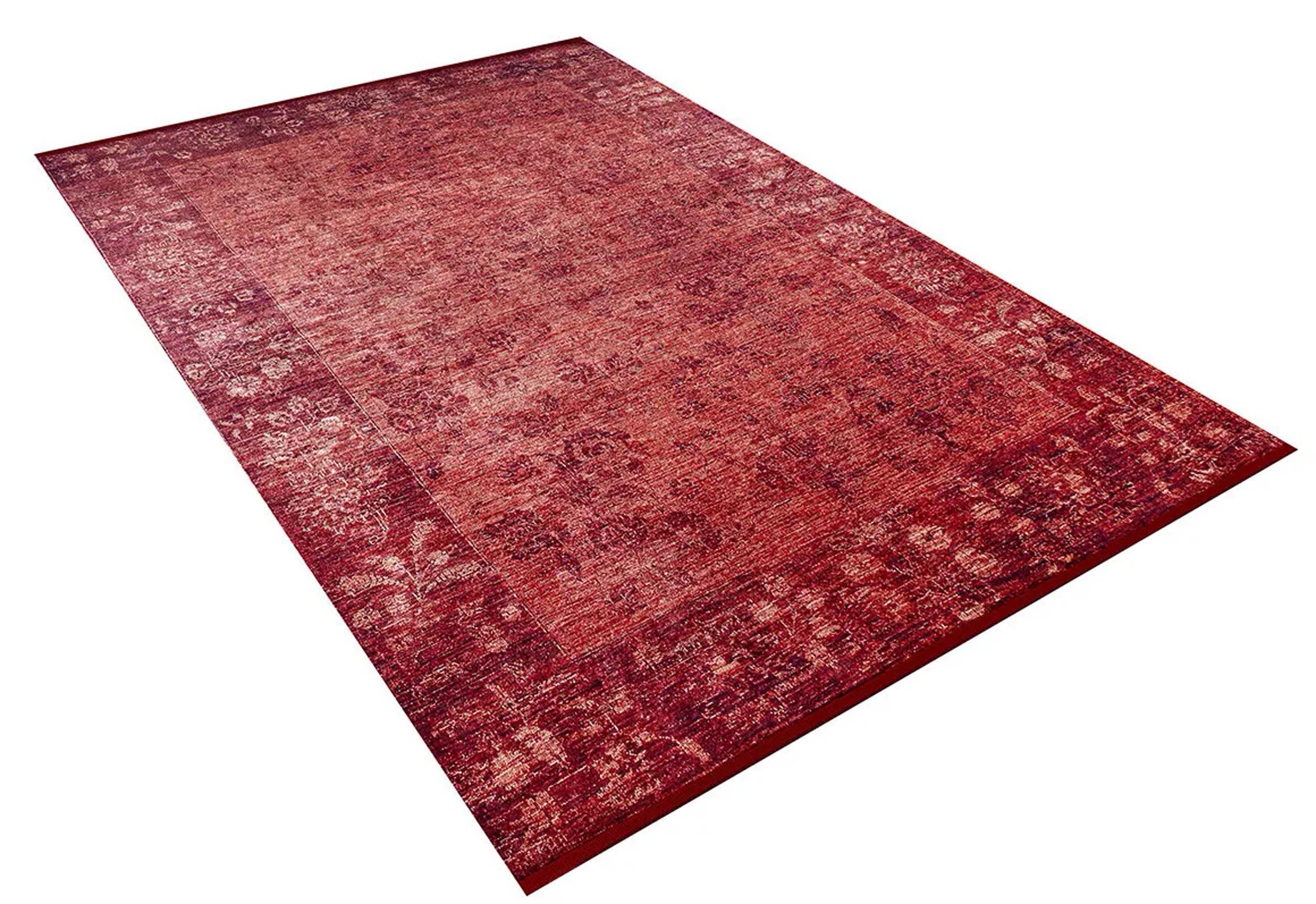 Ragda Turkish Red Beige Oushak Rug