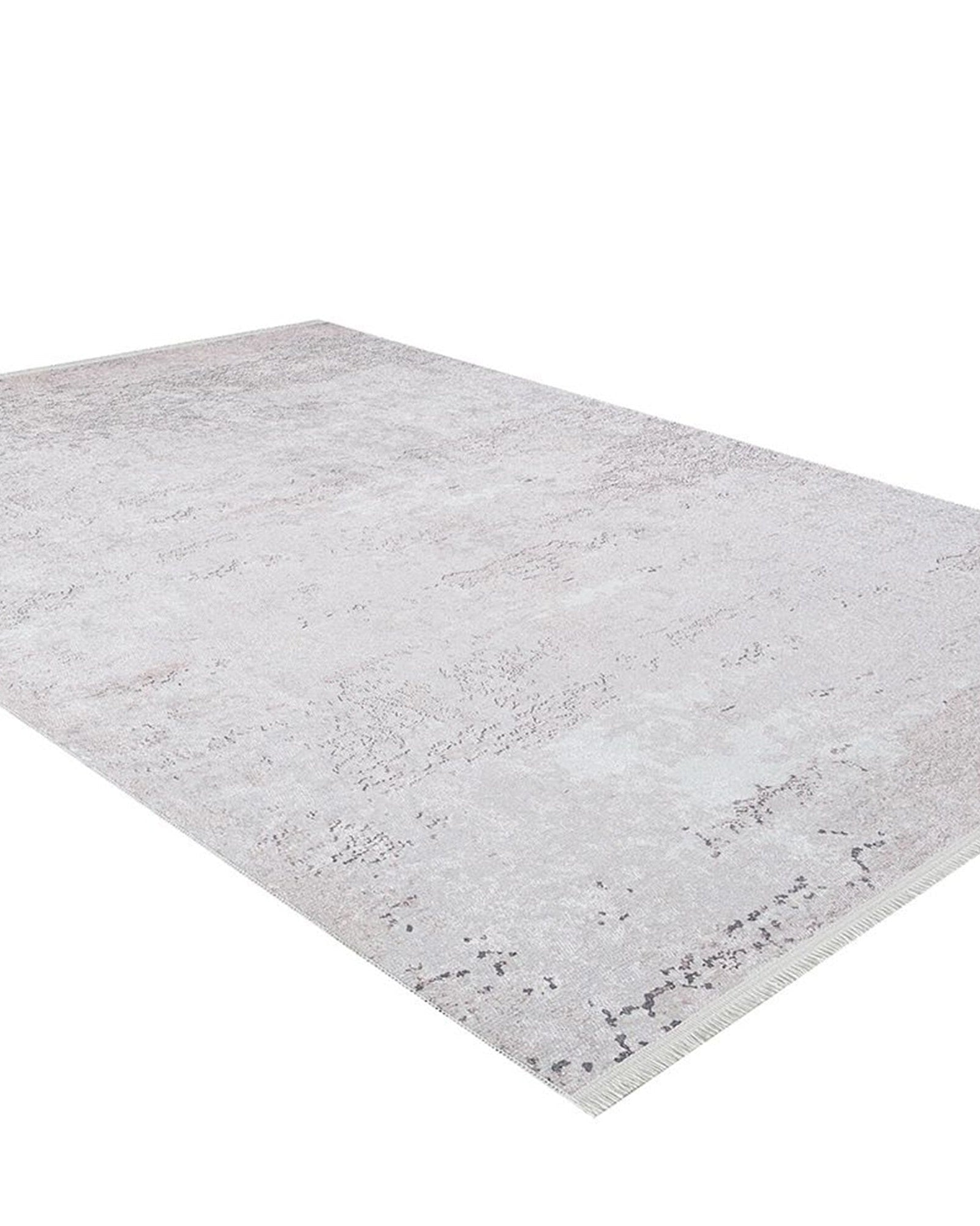 Raka Neutral Muted Gray Turkish Rug