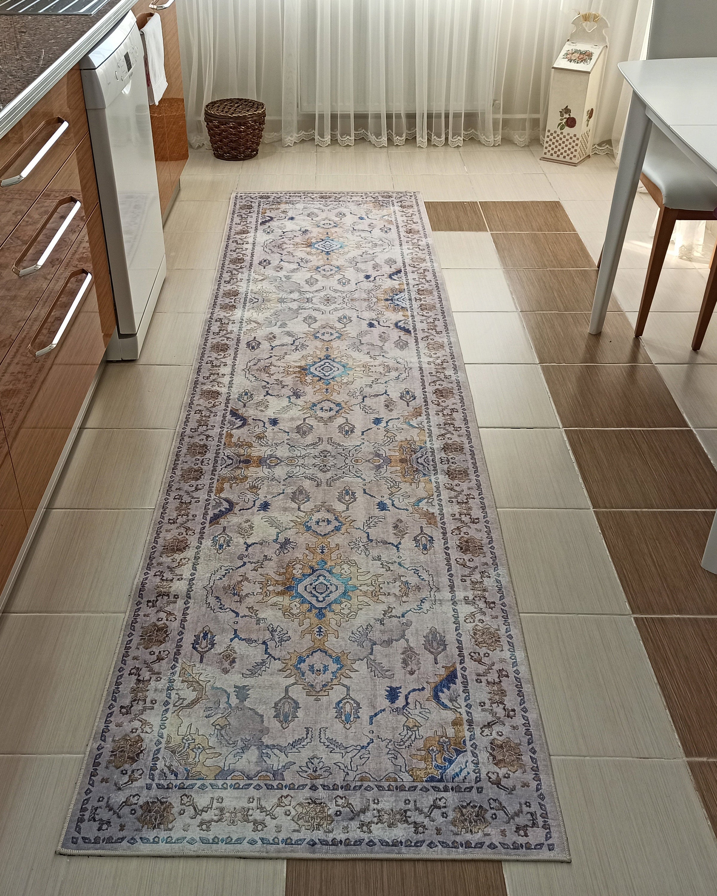 Rala Rug Turkish Oushak Faded Beige Rug