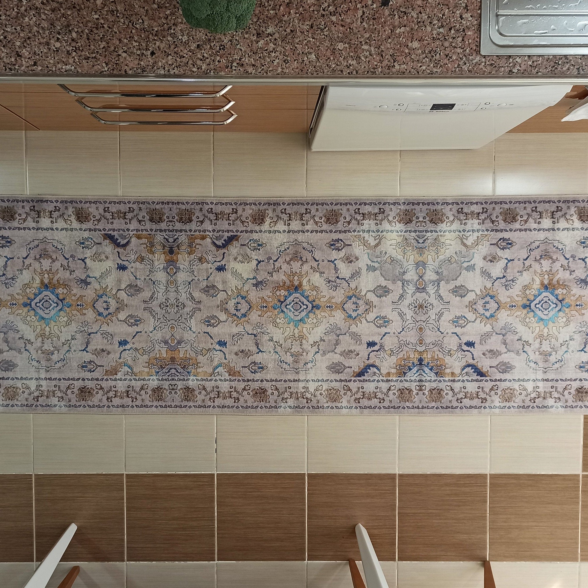 Rala Rug Turkish Oushak Faded Beige Rug