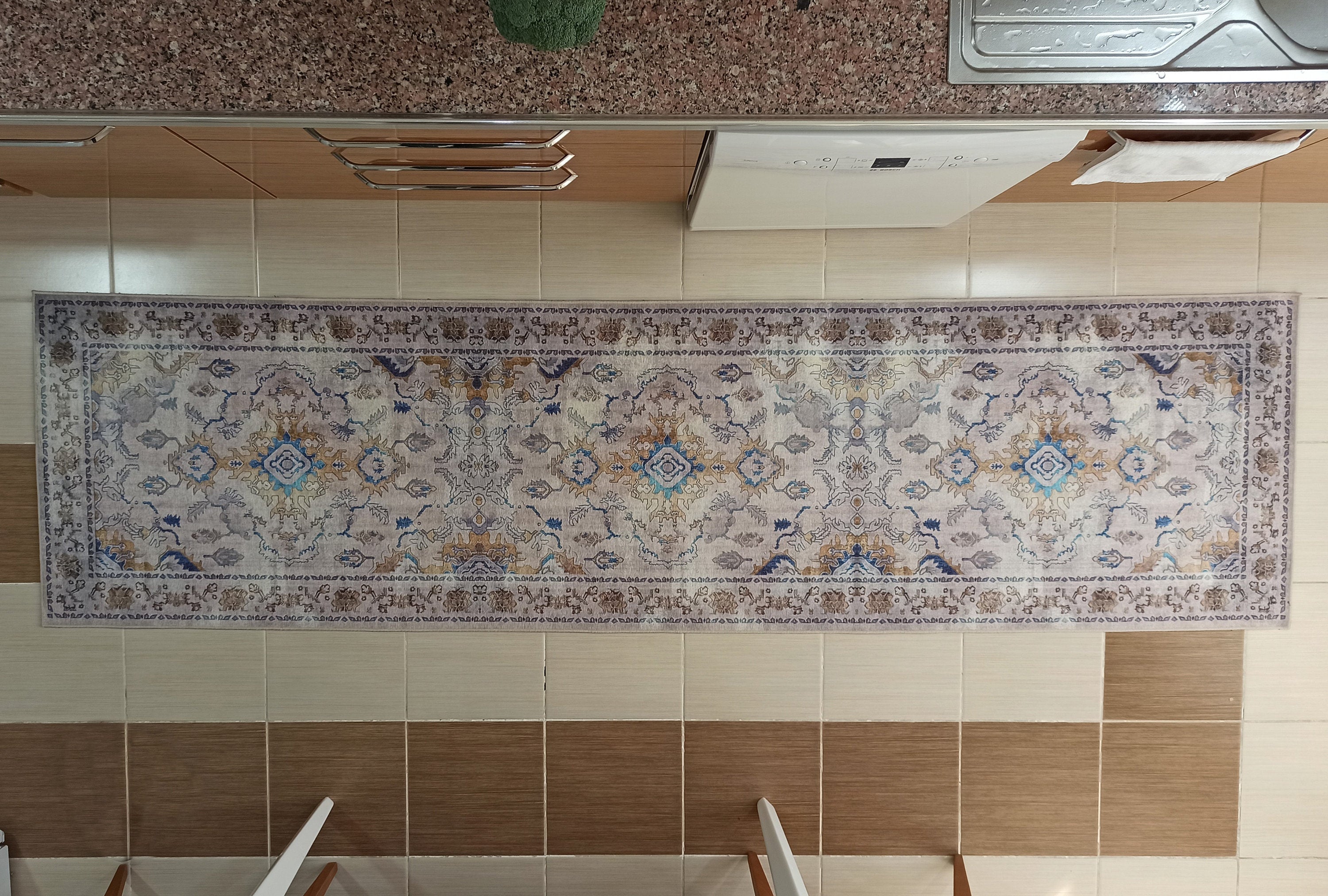 Rala Rug Turkish Oushak Faded Beige Rug