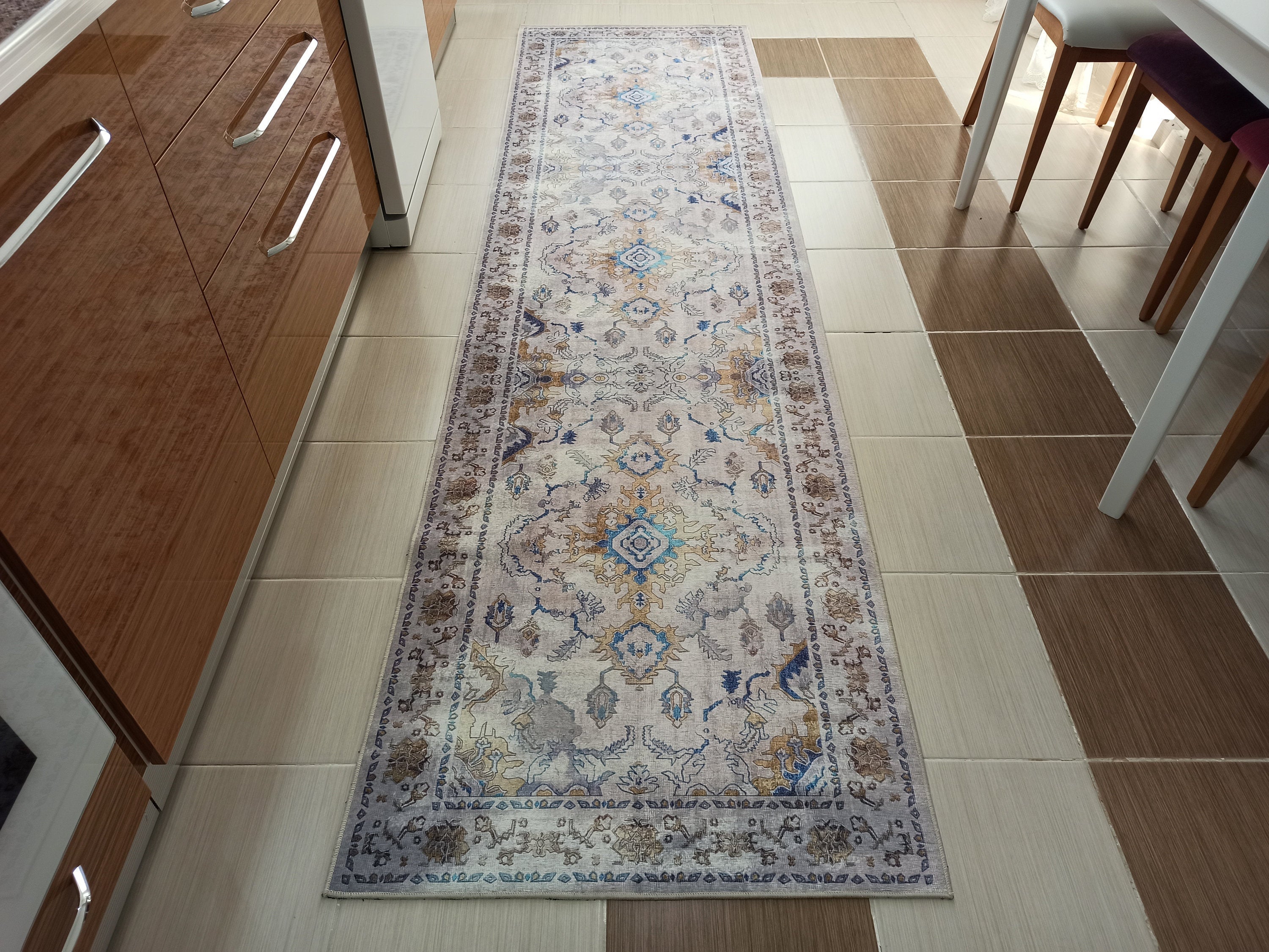 Rala Rug Turkish Oushak Faded Beige Rug