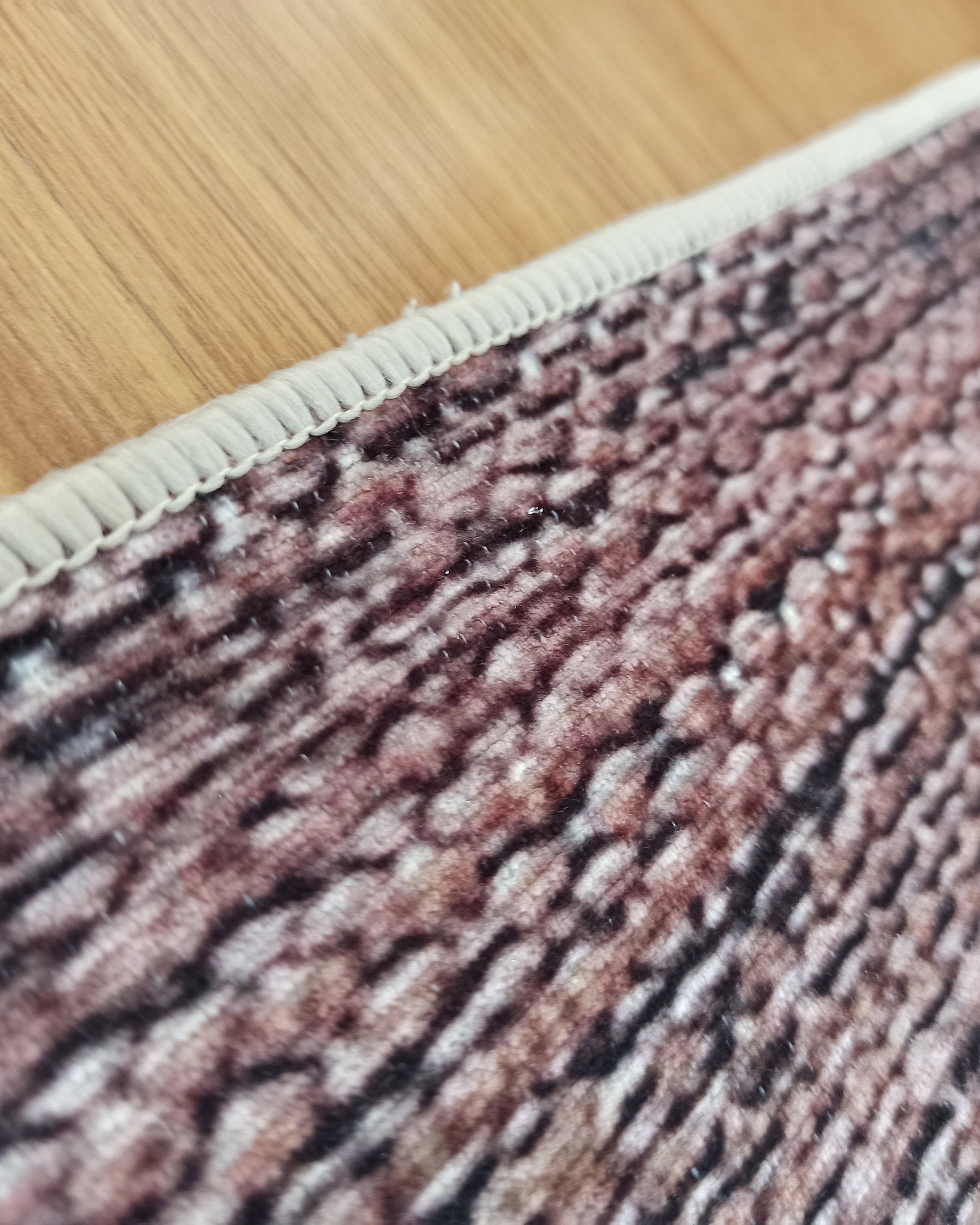 Rana Rug Kilim Design Brown Beige Striped Rug