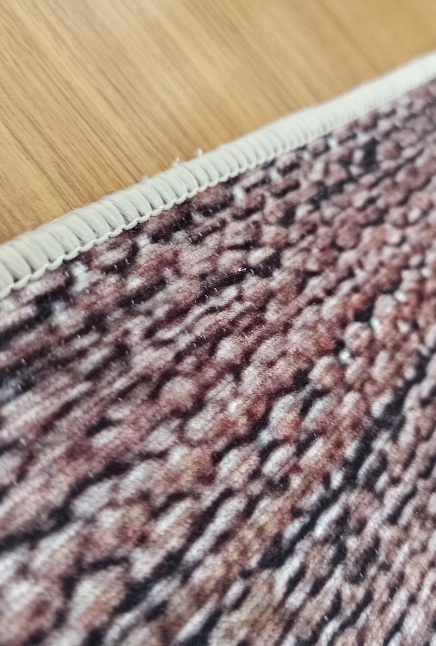 Rana Rug Kilim Design Brown Beige Striped Rug