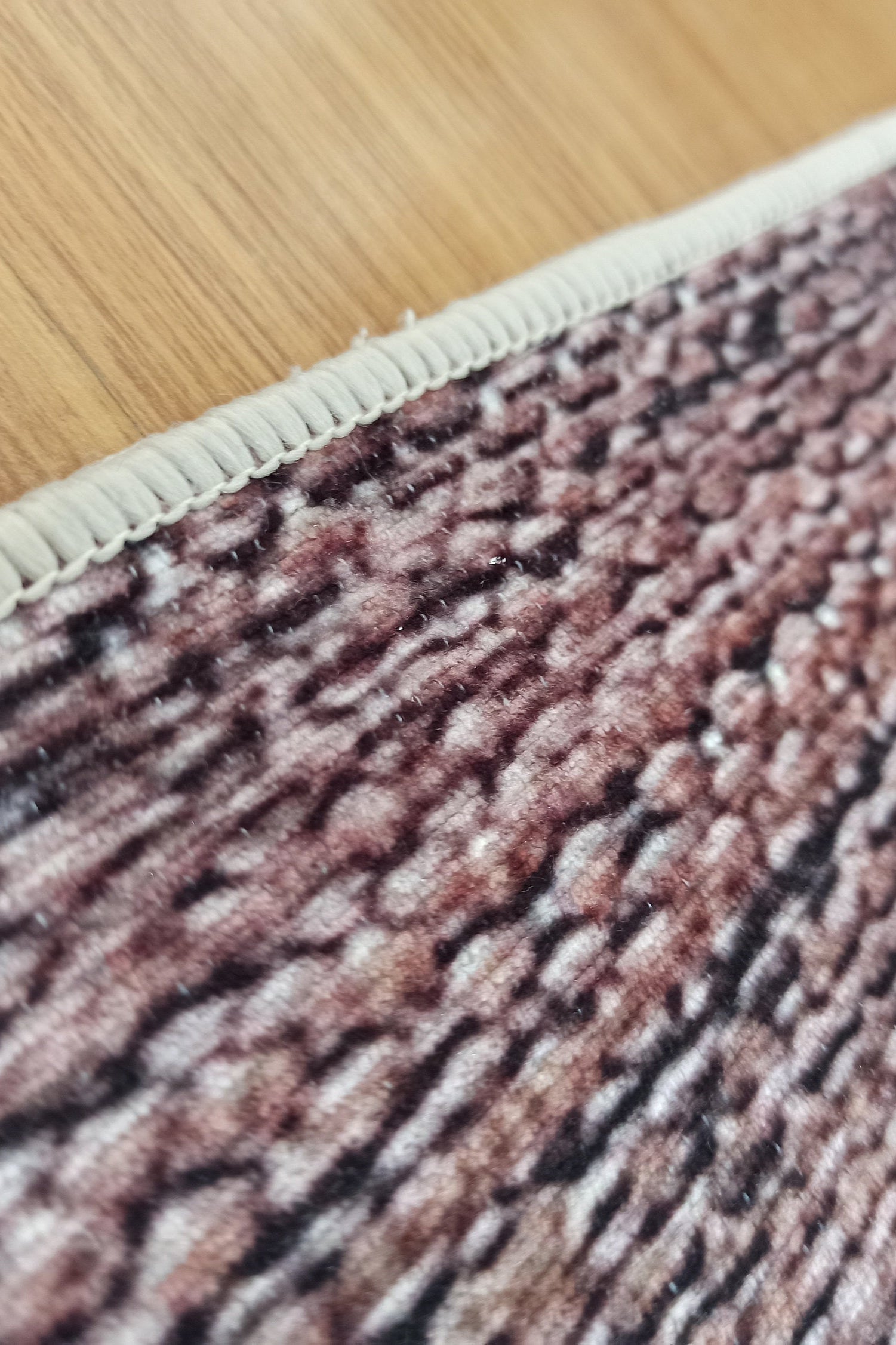 Rana Rug Kilim Design Brown Beige Striped Rug