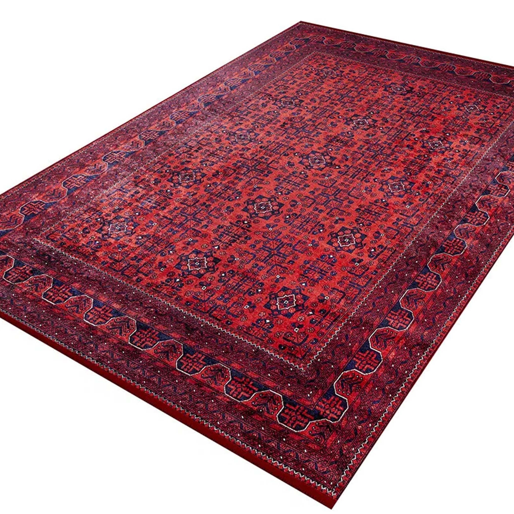 Rasha Rug Red Afghan Oriental Rug