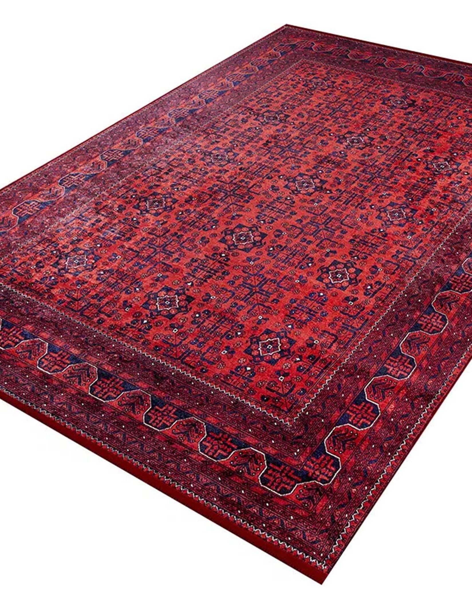 Rasha Rug Red Afghan Oriental Rug
