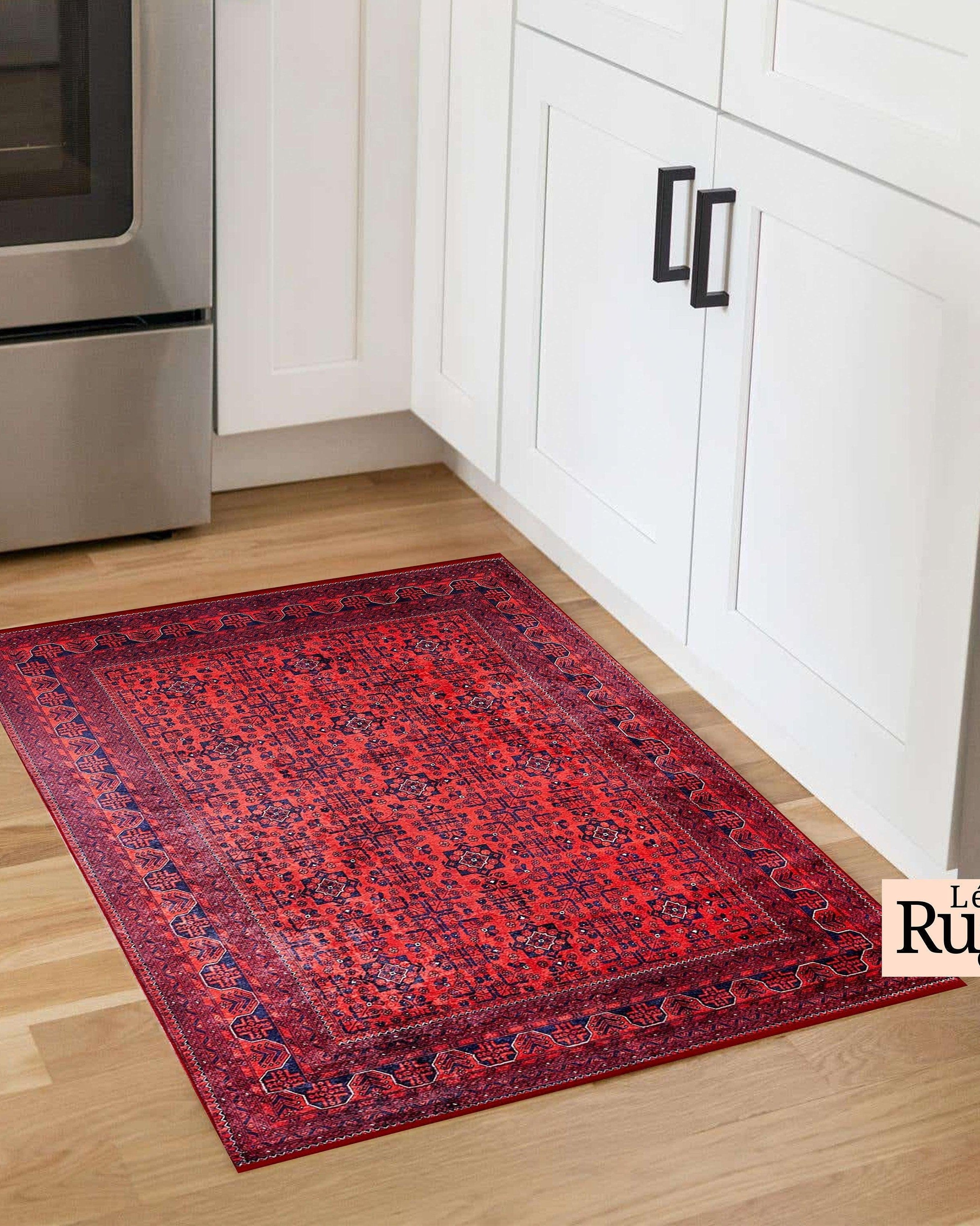 Rasha Rug Red Afghan Oriental Rug