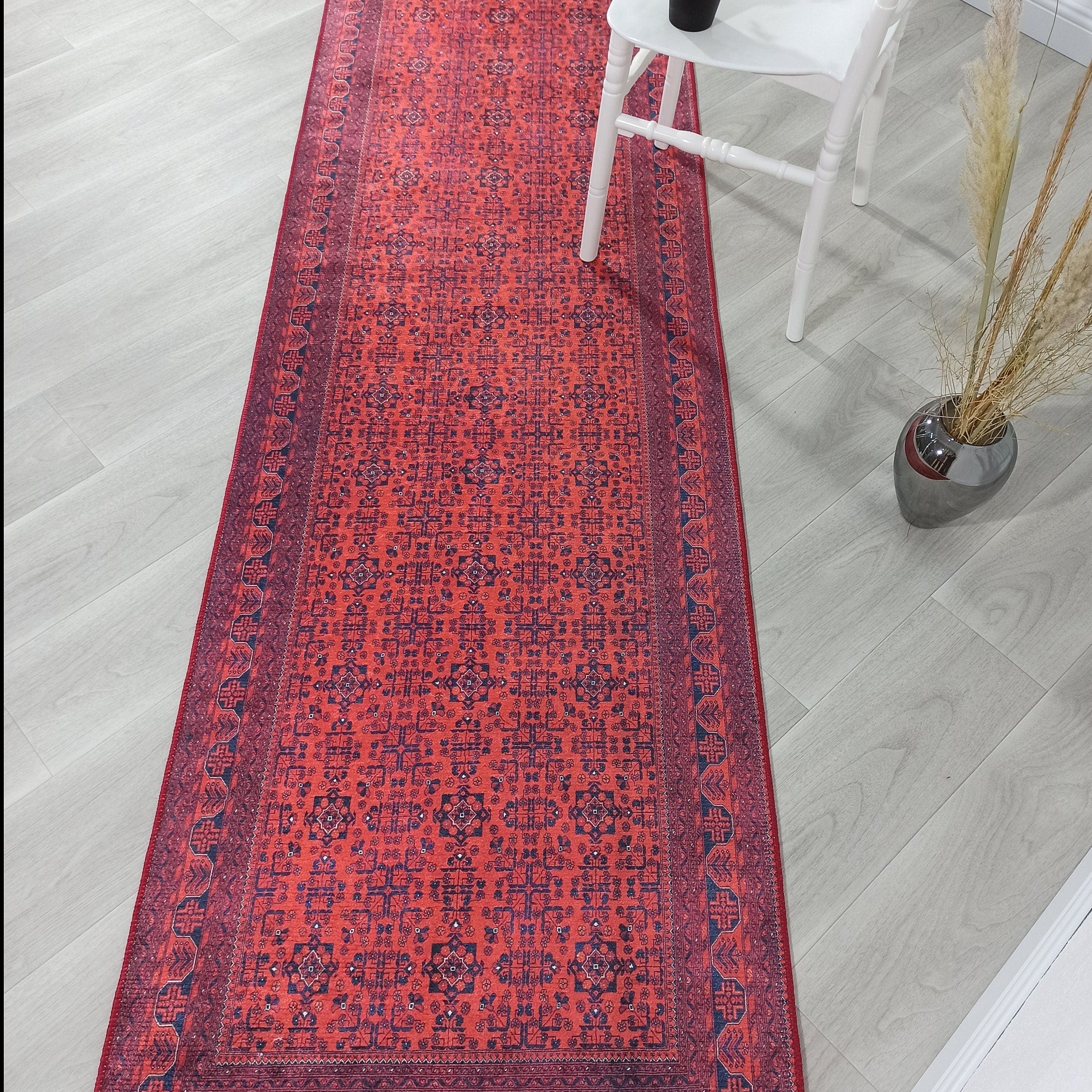 Rasha Rug Red Afghan Oriental Rug