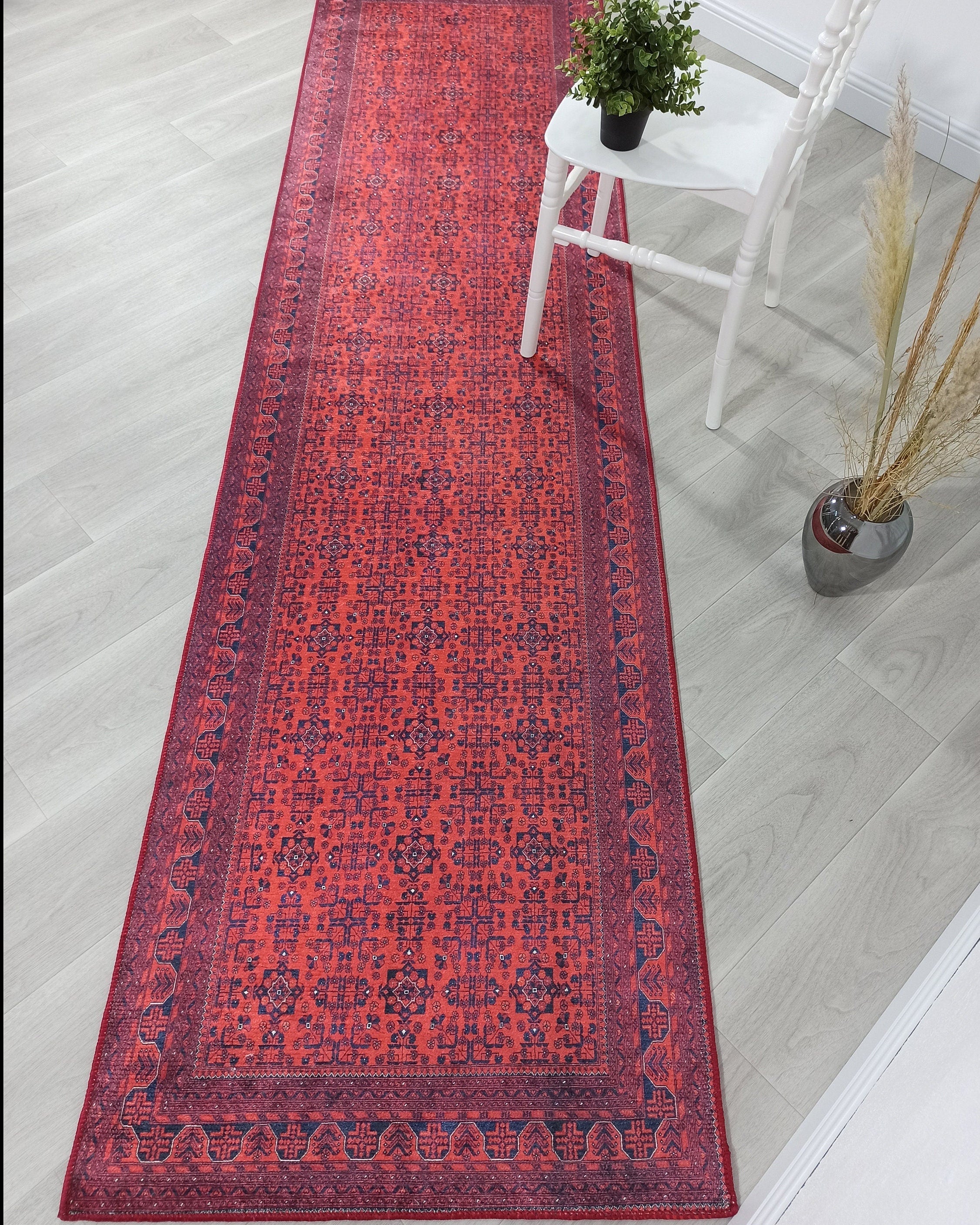 Rasha Rug Red Afghan Oriental Rug