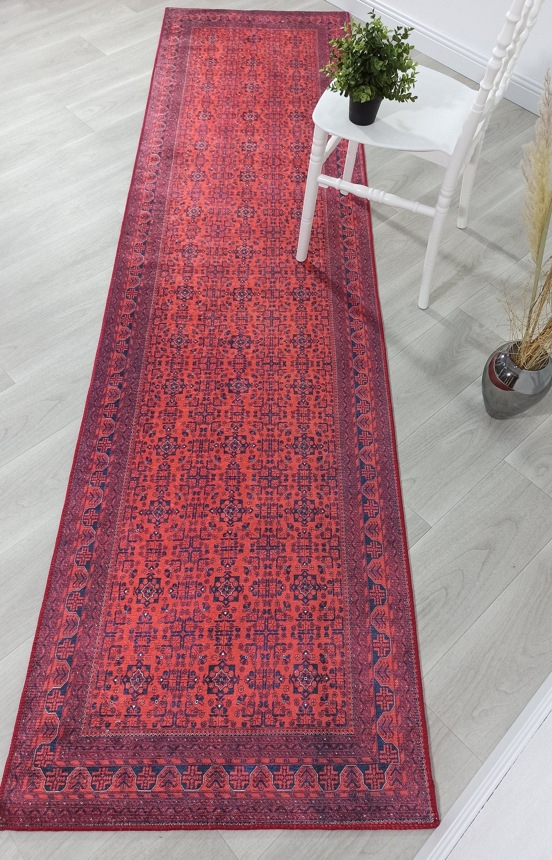 Rasha Rug Red Afghan Oriental Rug
