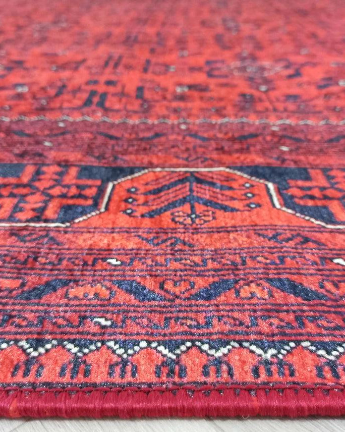 Rasha Rug Red Afghan Oriental Rug