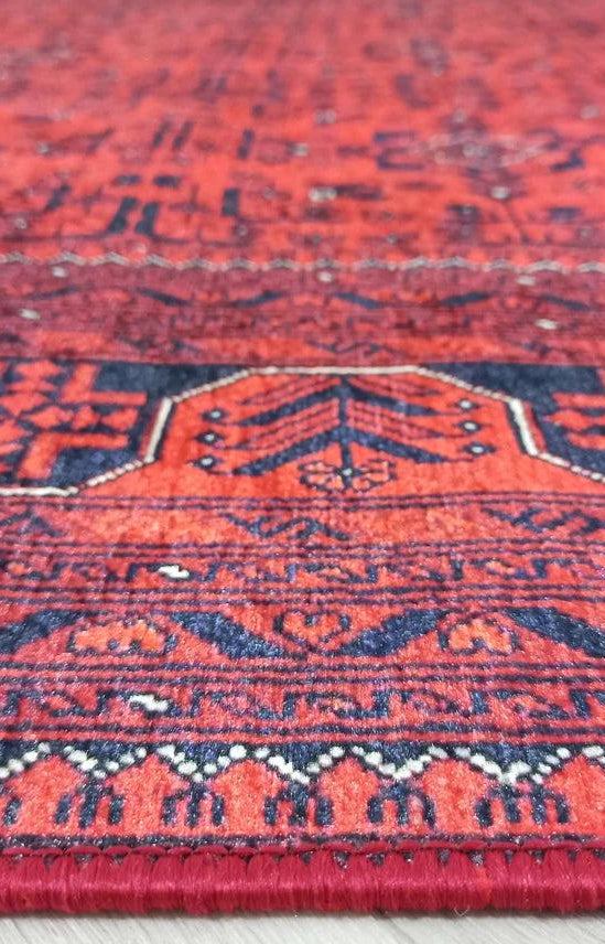 Rasha Rug Red Afghan Oriental Rug