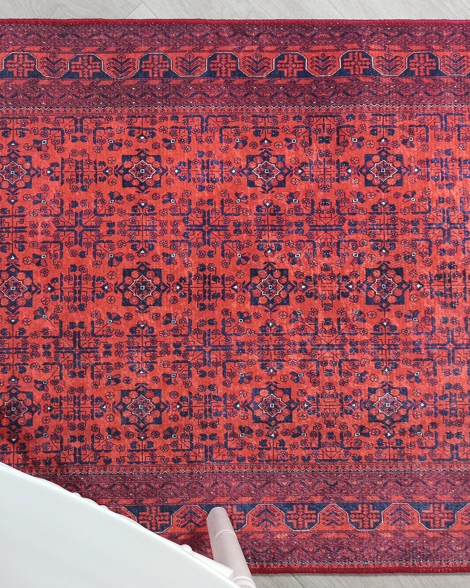 Rasha Rug Red Afghan Oriental Rug