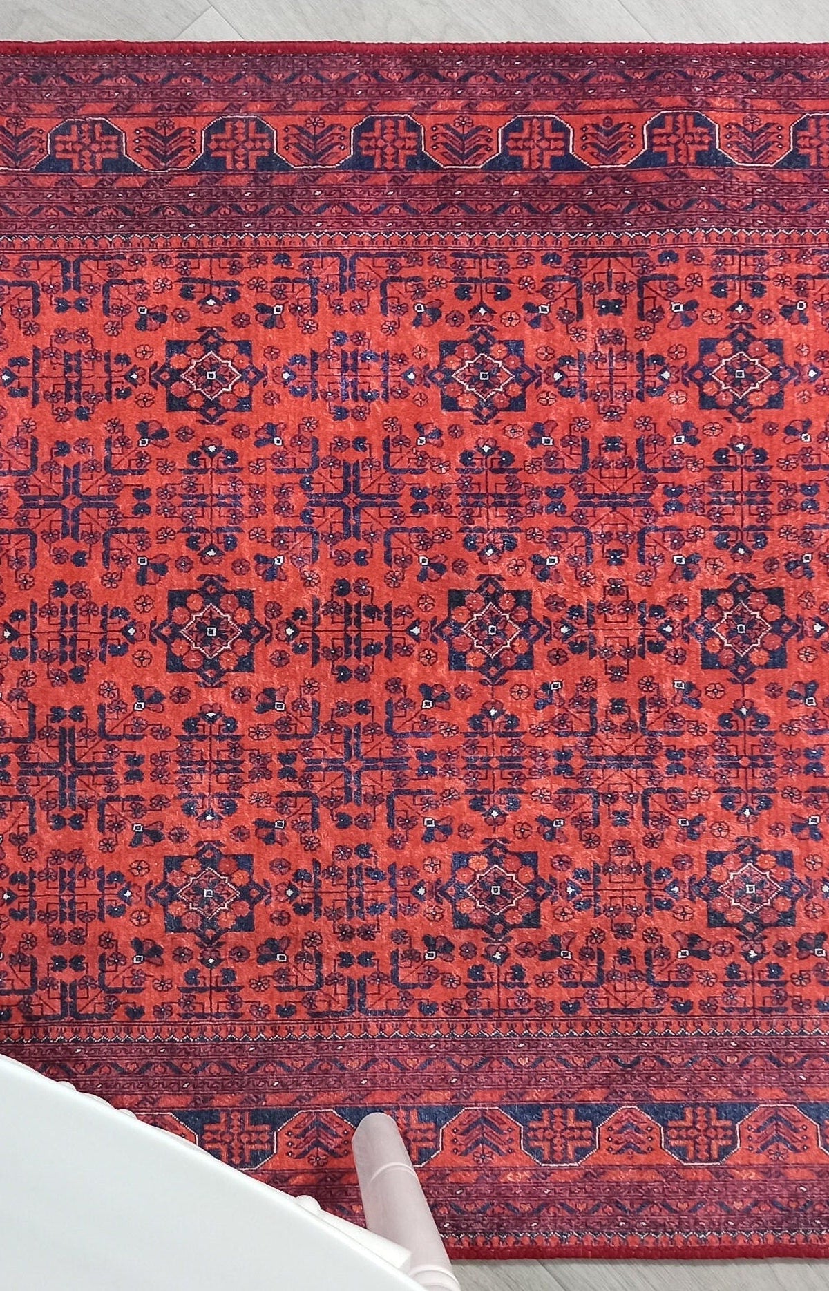 Rasha Rug Red Afghan Oriental Rug