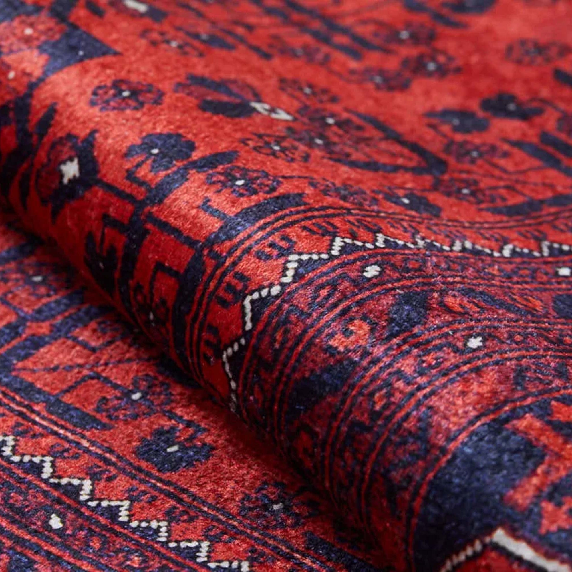 Rasha Rug Red Afghan Oriental Rug