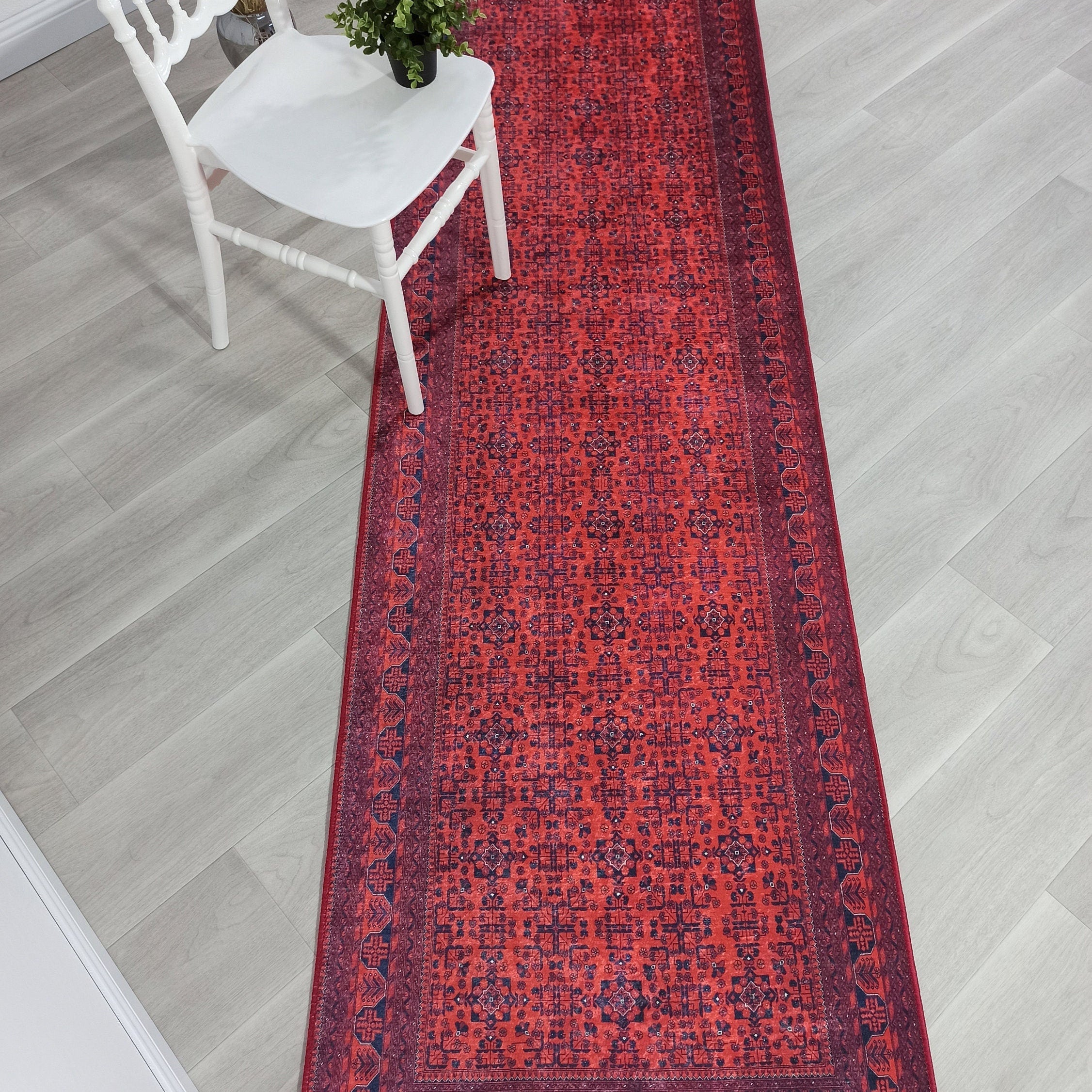 Rasha Rug Red Afghan Oriental Rug