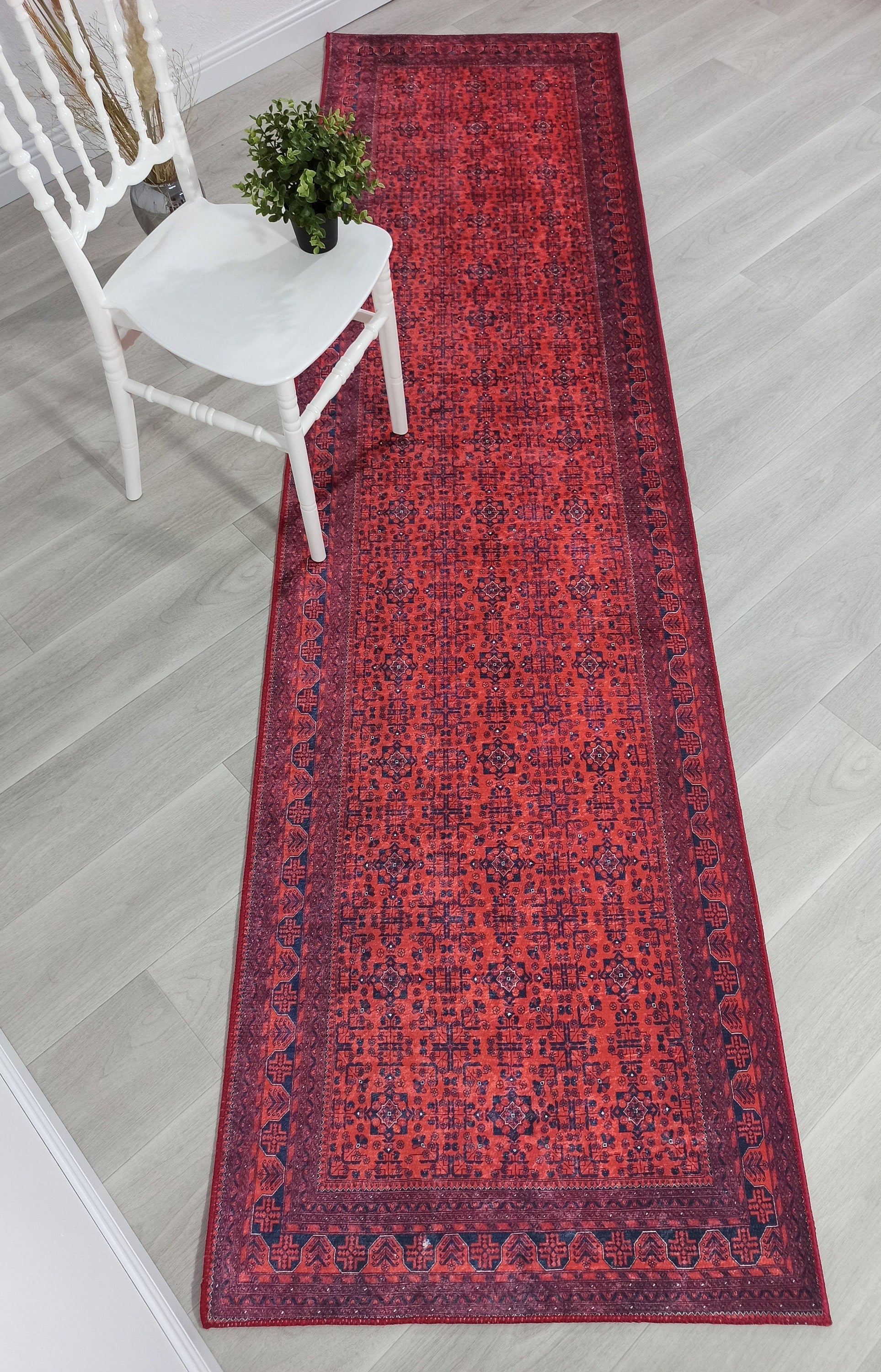 Rasha Rug Red Afghan Oriental Rug