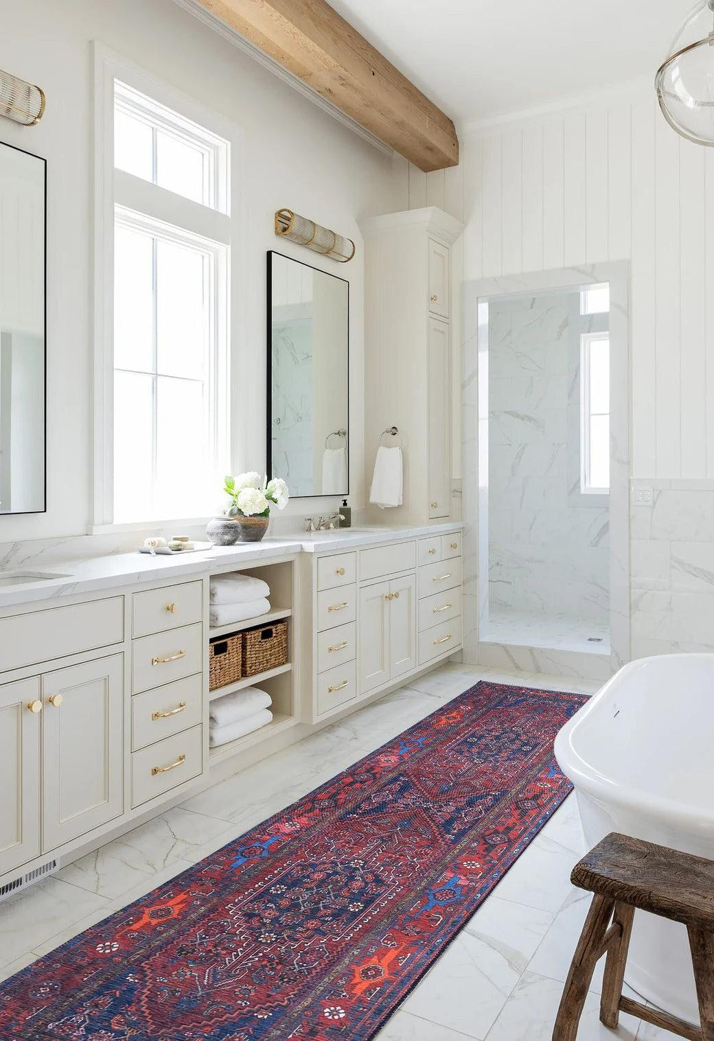 Reda Rug Turkish Navy Blue Rug